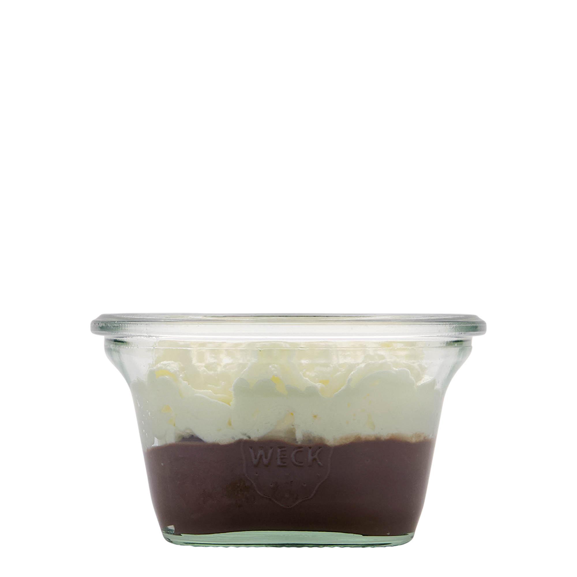 290 ml WECK-Quadroglas, kare, ağız: yuvarlak kenar