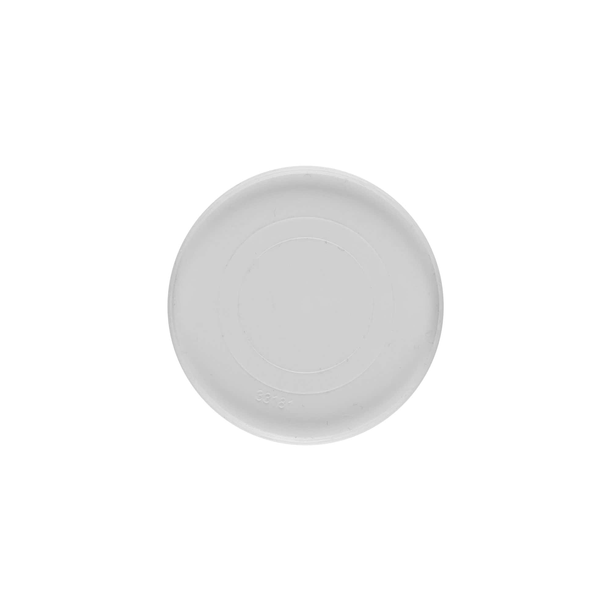 Kapak diski 30 ml 'Bianca' için, PP plastik, beyaz