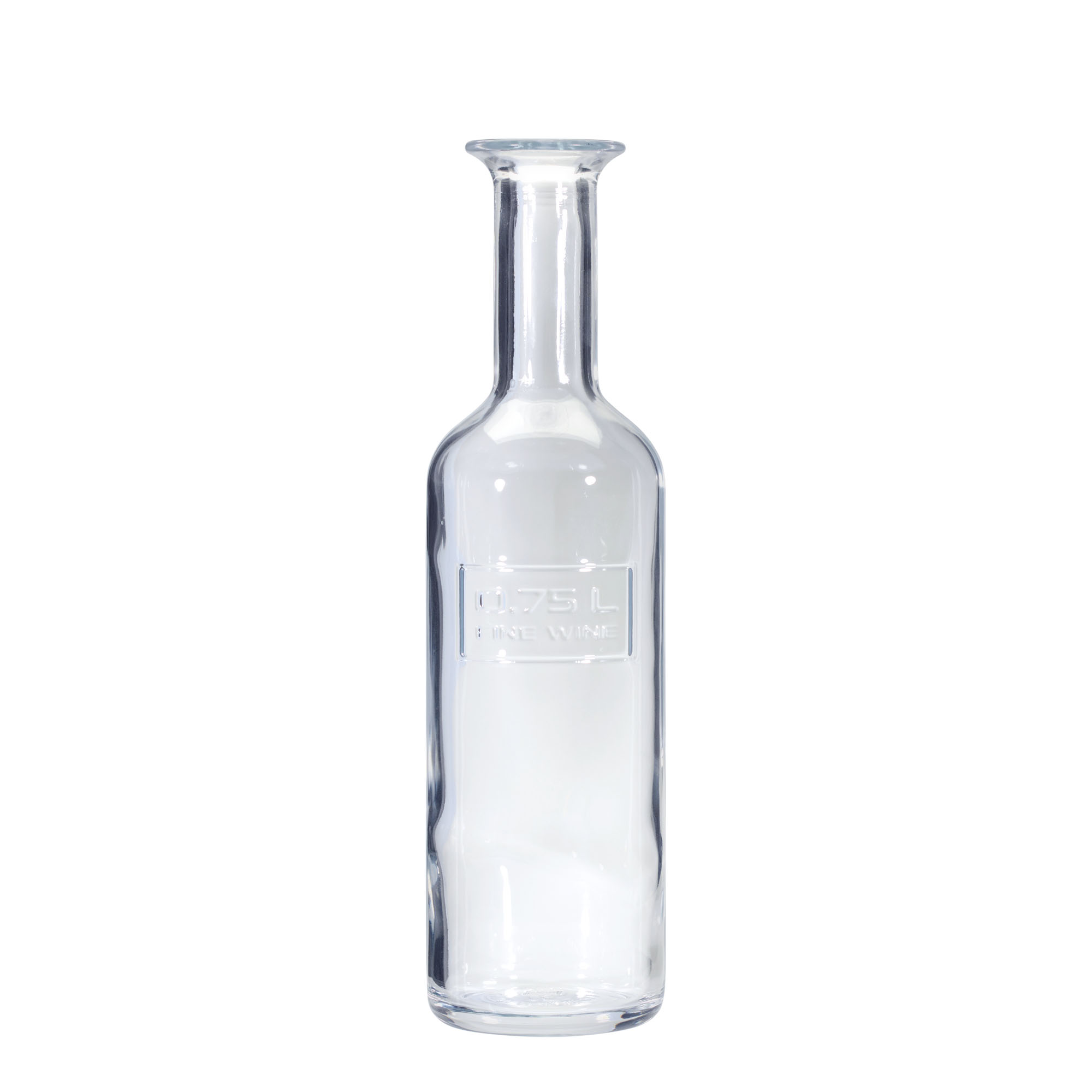 750 ml Cam şişe 'Optima Fine Wine', Ağız: Mantar