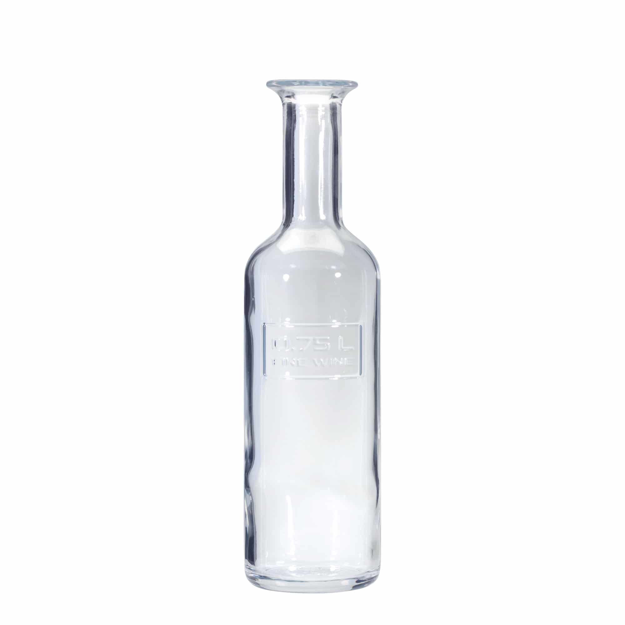 750 ml Cam şişe 'Optima Fine Wine', Ağız: Mantar