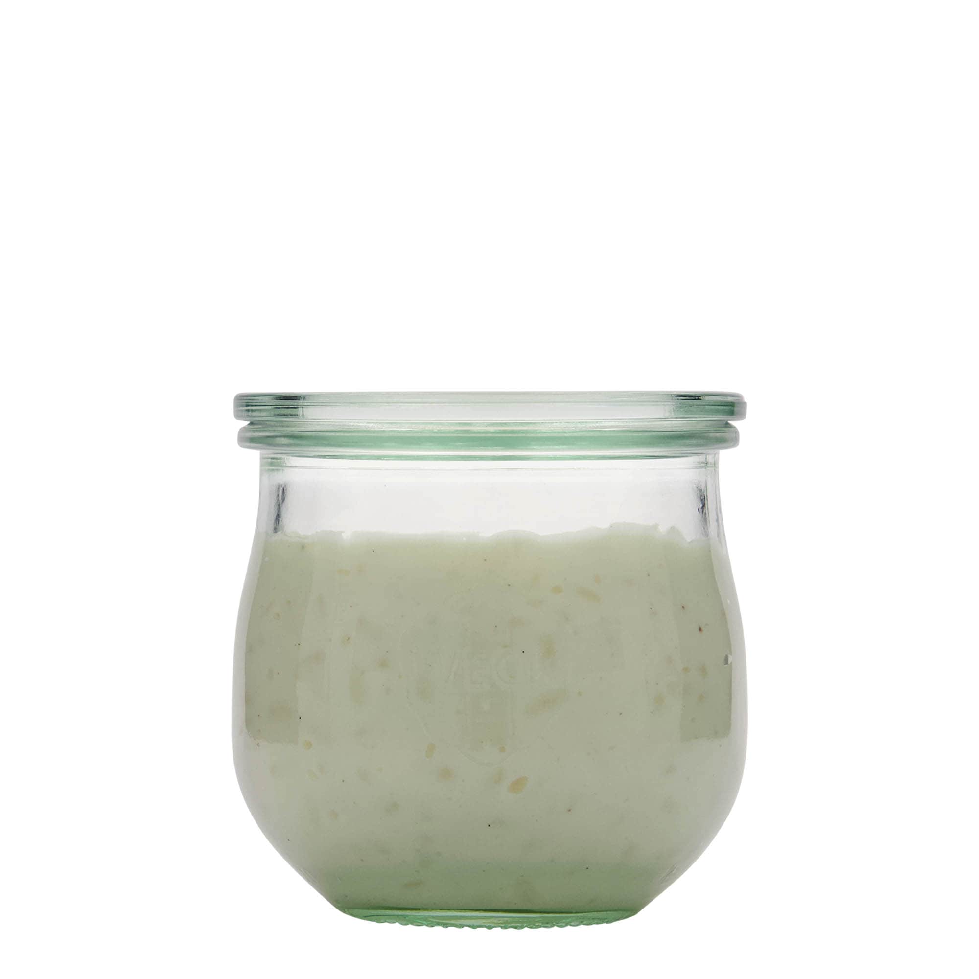 370 ml WECK-Tulipanglas, Ağız: Yuvarlak Kenar