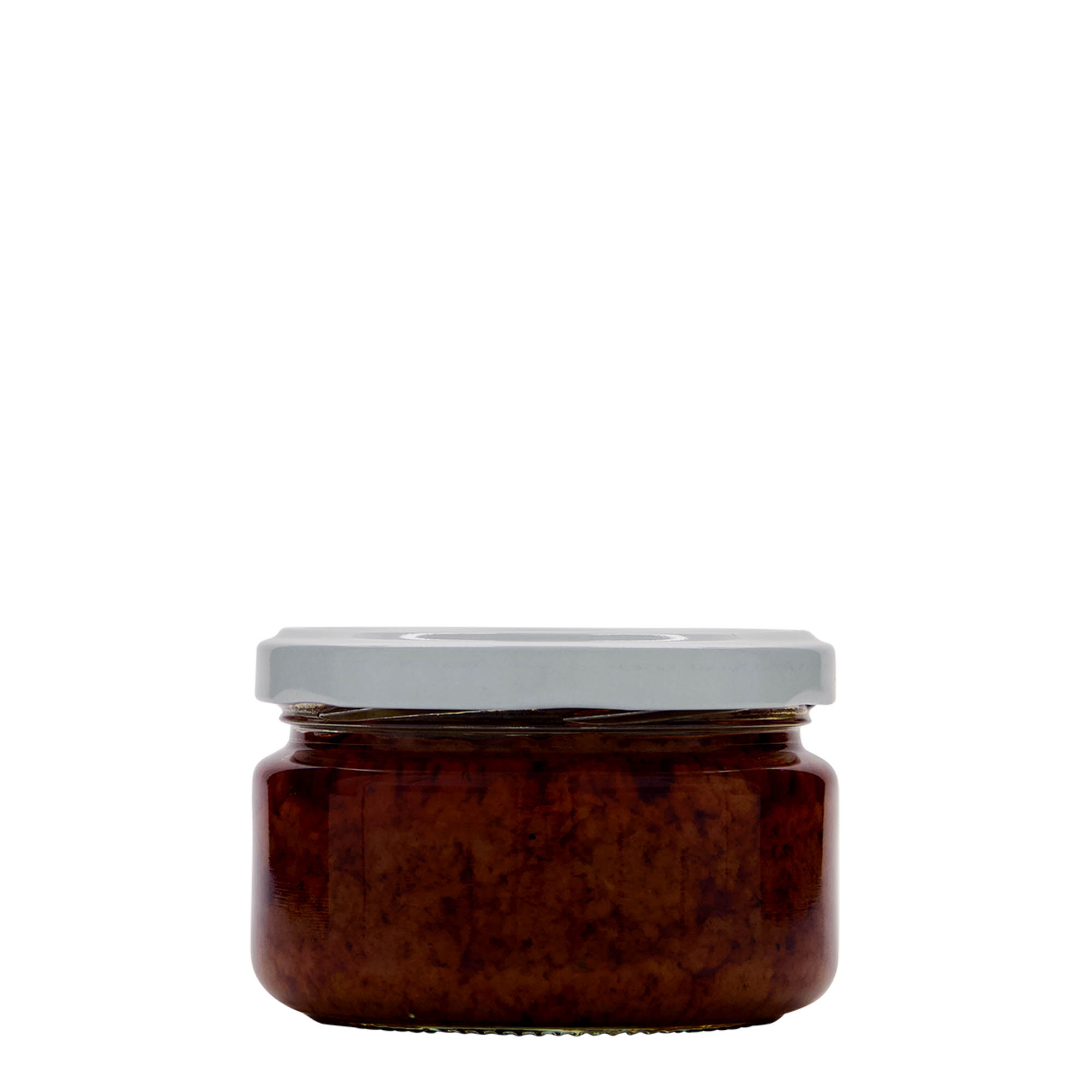 230 ml düz yuvarlak cam, ağız: Twist-Off (TO 82) 230 ml düz yuvarlak cam, ağız: Twist-Off (TO 82)