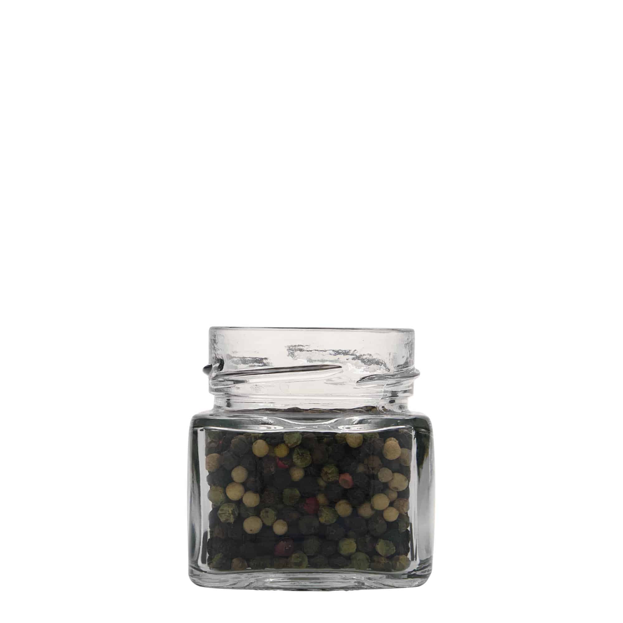 106 ml Dörtgen Cam 'Ikarus', Ağız: Deep-Twist-Off (DTO 58) 106 ml Dörtgen Cam 'Ikarus', Ağız: Deep-Twist-Off (DTO 58)