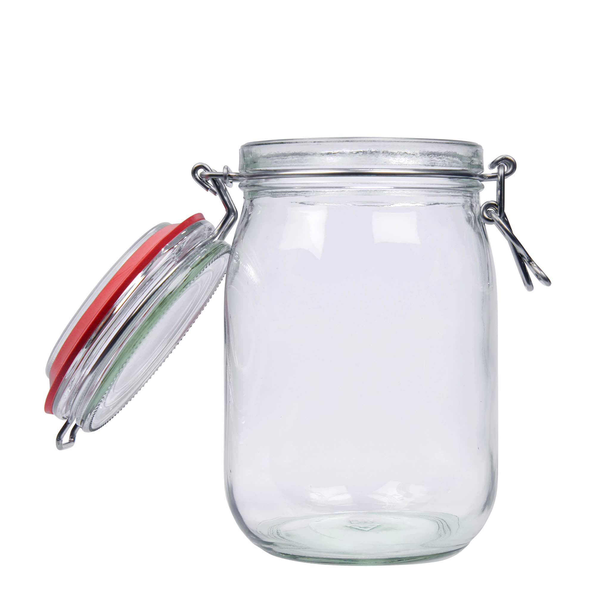 1.140 ml Tel mandallı kavanoz #, Ağız: Tel mandal kapak