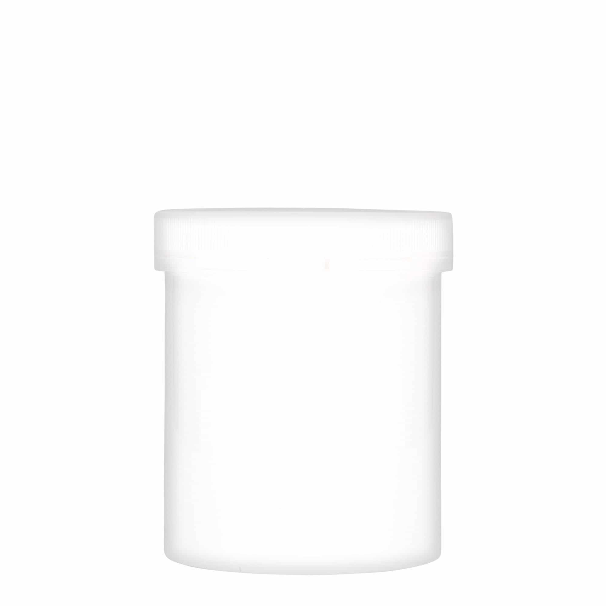 500 ml plastik kutu 'Securilock', PP, beyaz, ağız: vidalı kapak
