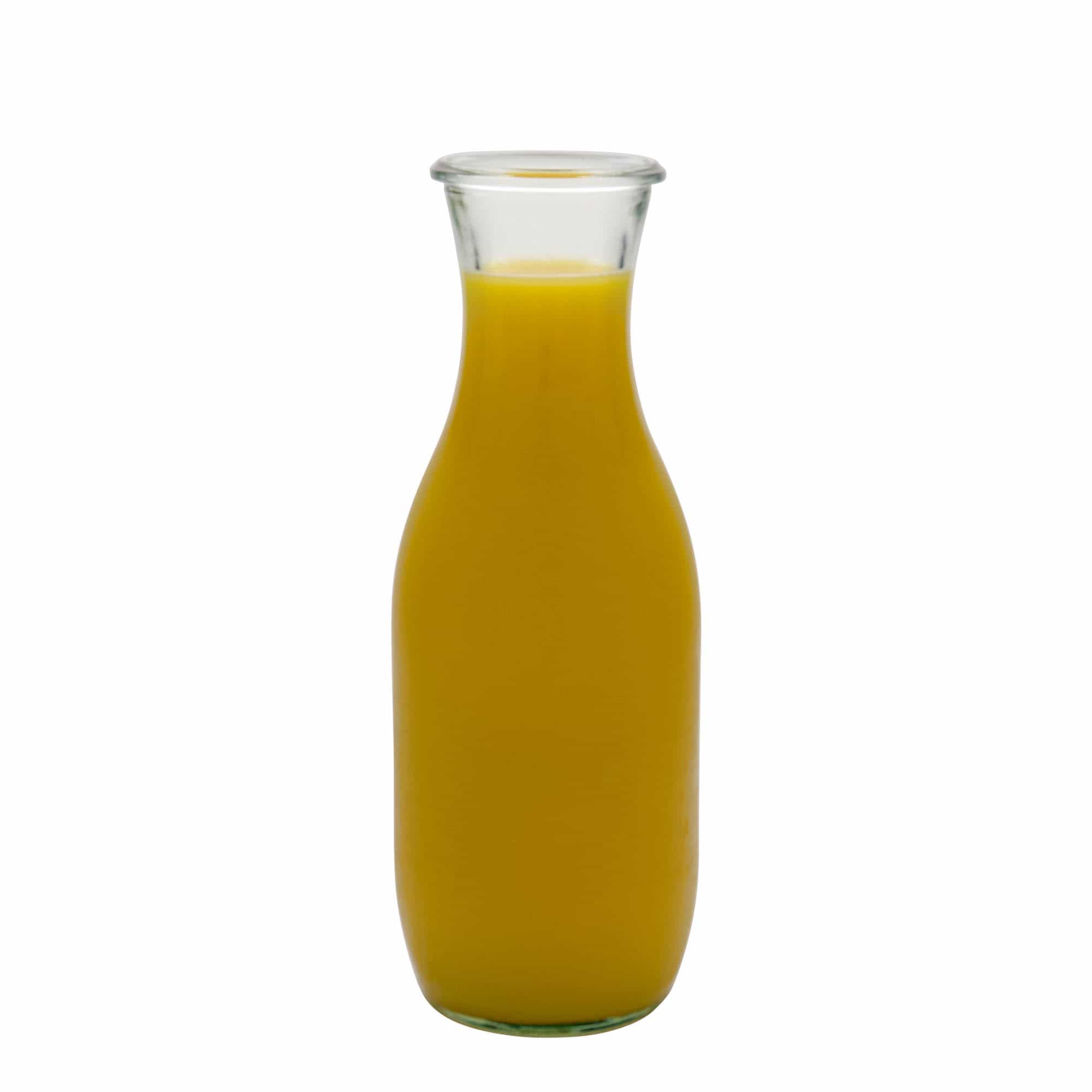 1.000 ml WECK-Meyve Suyu Şişesi #, Ağız: Yuvarlak Kenar