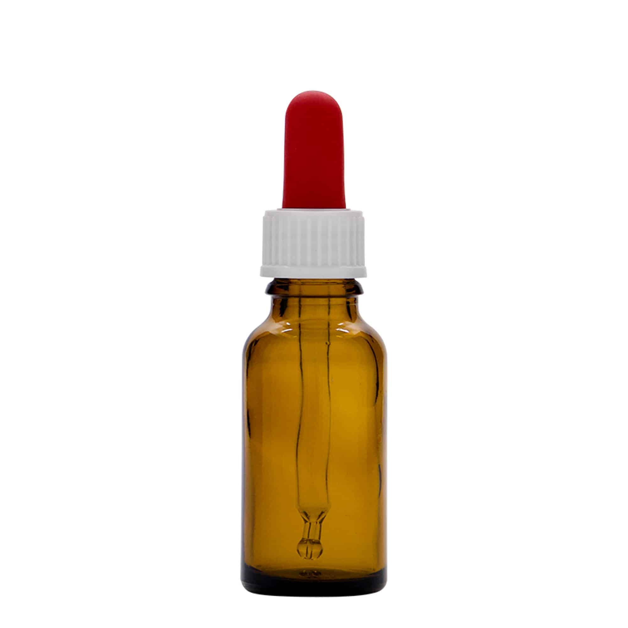 20 ml Pipet Şişesi İlaç, Cam, Kahverengi, Ağız: DIN 18 20 ml Pipet Şişesi İlaç, Cam, Kahverengi, Ağız: DIN 18