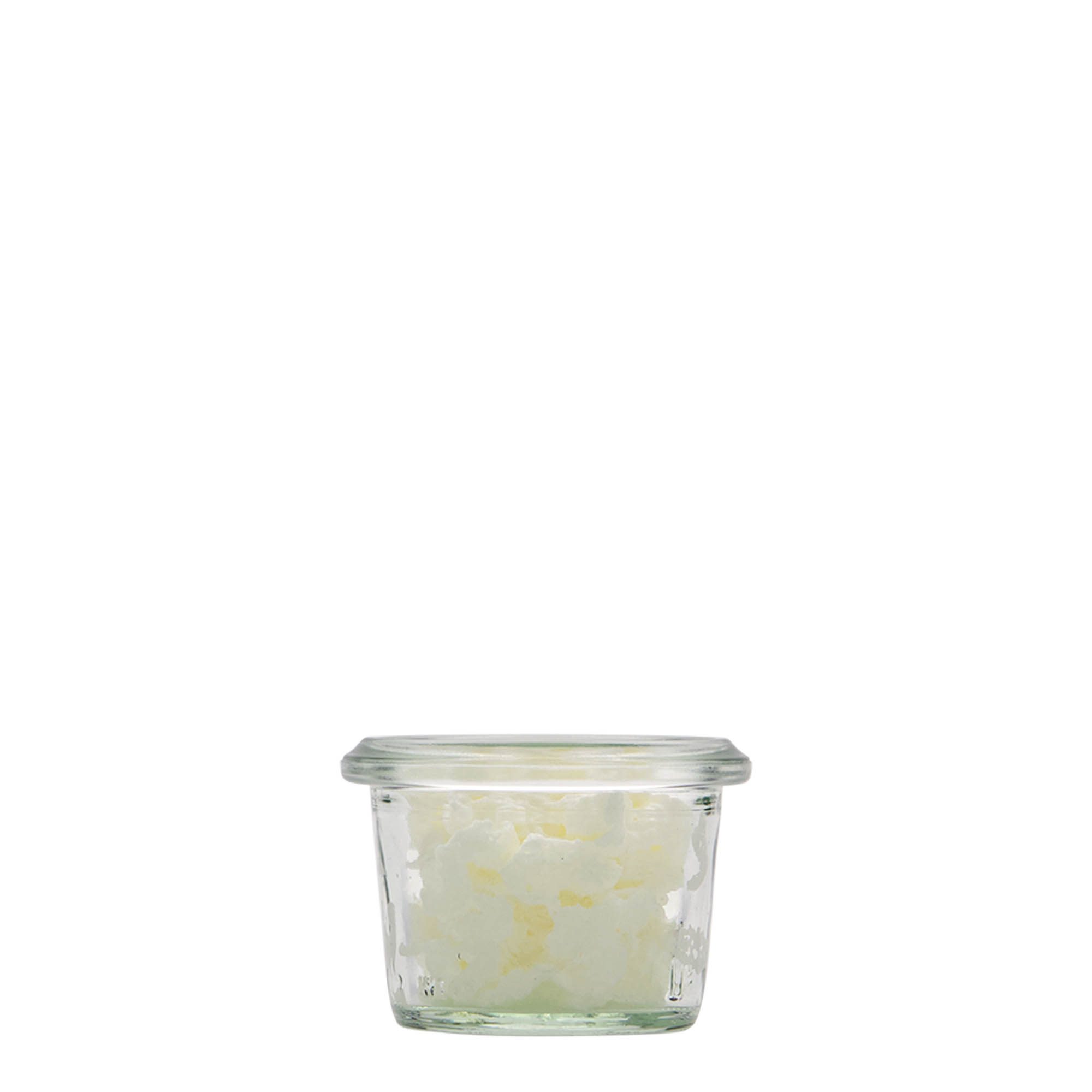 35 ml WECK ters kavanoz, ağız: yuvarlak kenar 35 ml WECK ters kavanoz, ağız: yuvarlak kenar