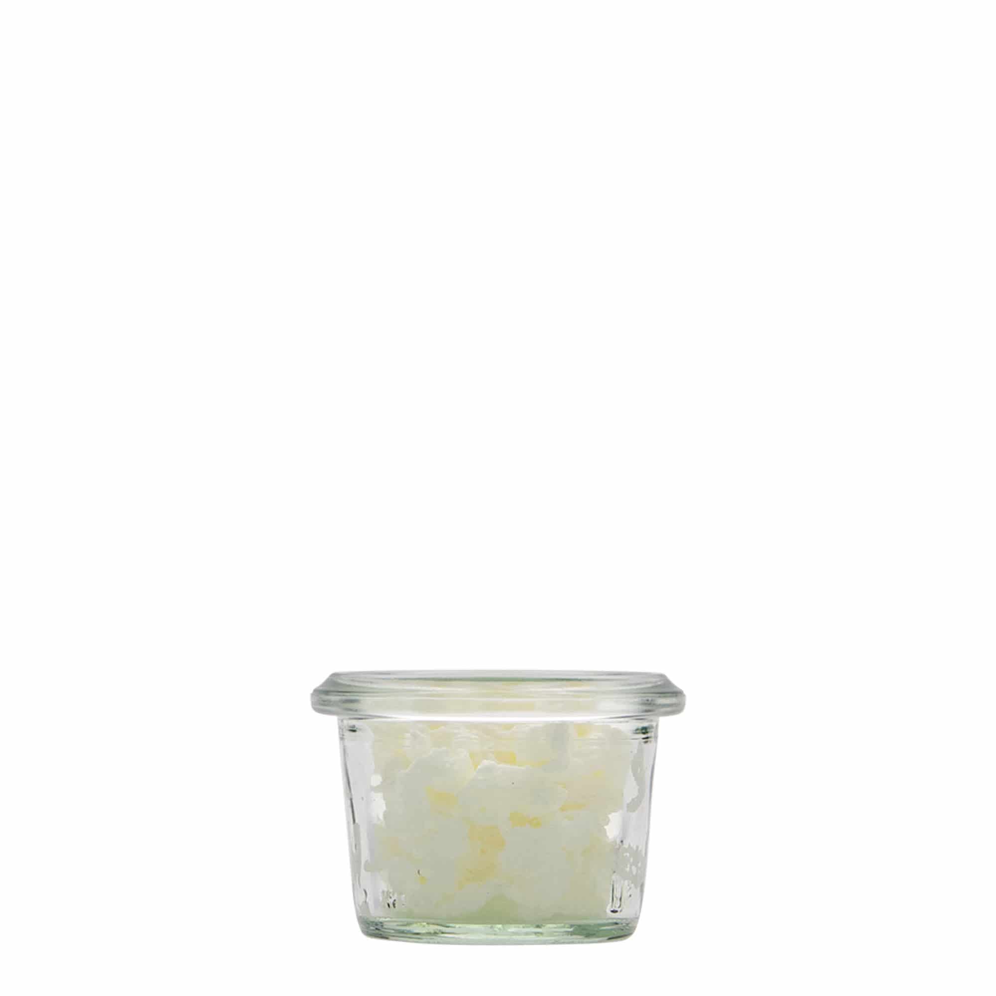 35 ml WECK ters kavanoz, ağız: yuvarlak kenar 35 ml WECK ters kavanoz, ağız: yuvarlak kenar