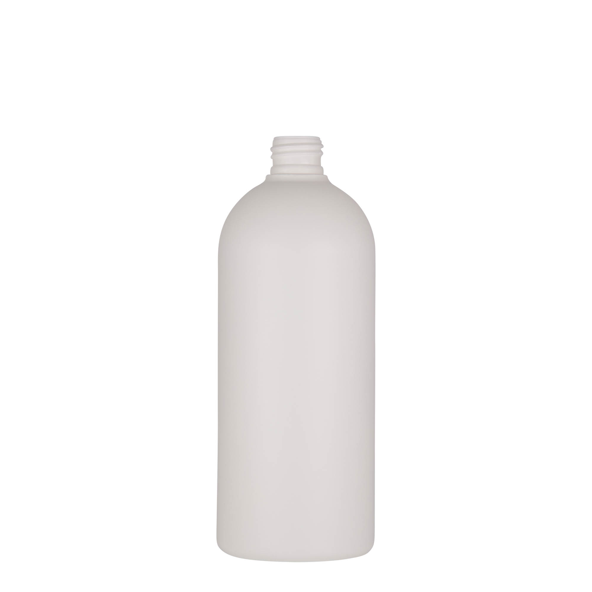 500 ml plastik şişe 'Tuffy', HDPE, beyaz, ağız: 24/410 500 ml plastik şişe 'Tuffy', HDPE, beyaz, ağız: 24/410