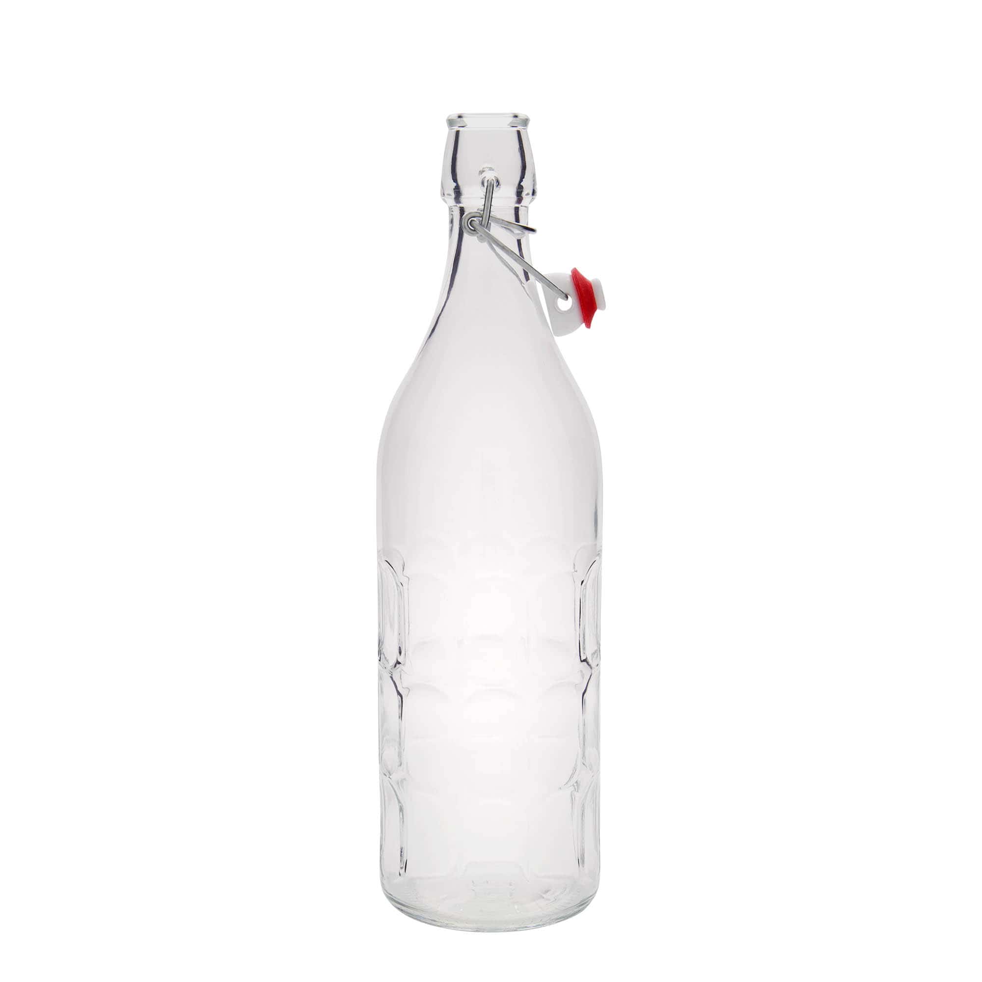 1.000 ml Cam Şişe Moresca, Ağız: Mandallı Kapatma 1.000 ml Cam Şişe Moresca, Ağız: Mandallı Kapatma