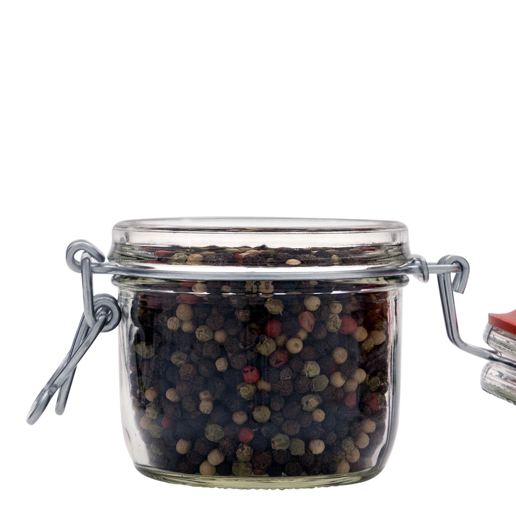 255 ml tel mandallı kavanoz, ağız: tel mandallı kapak