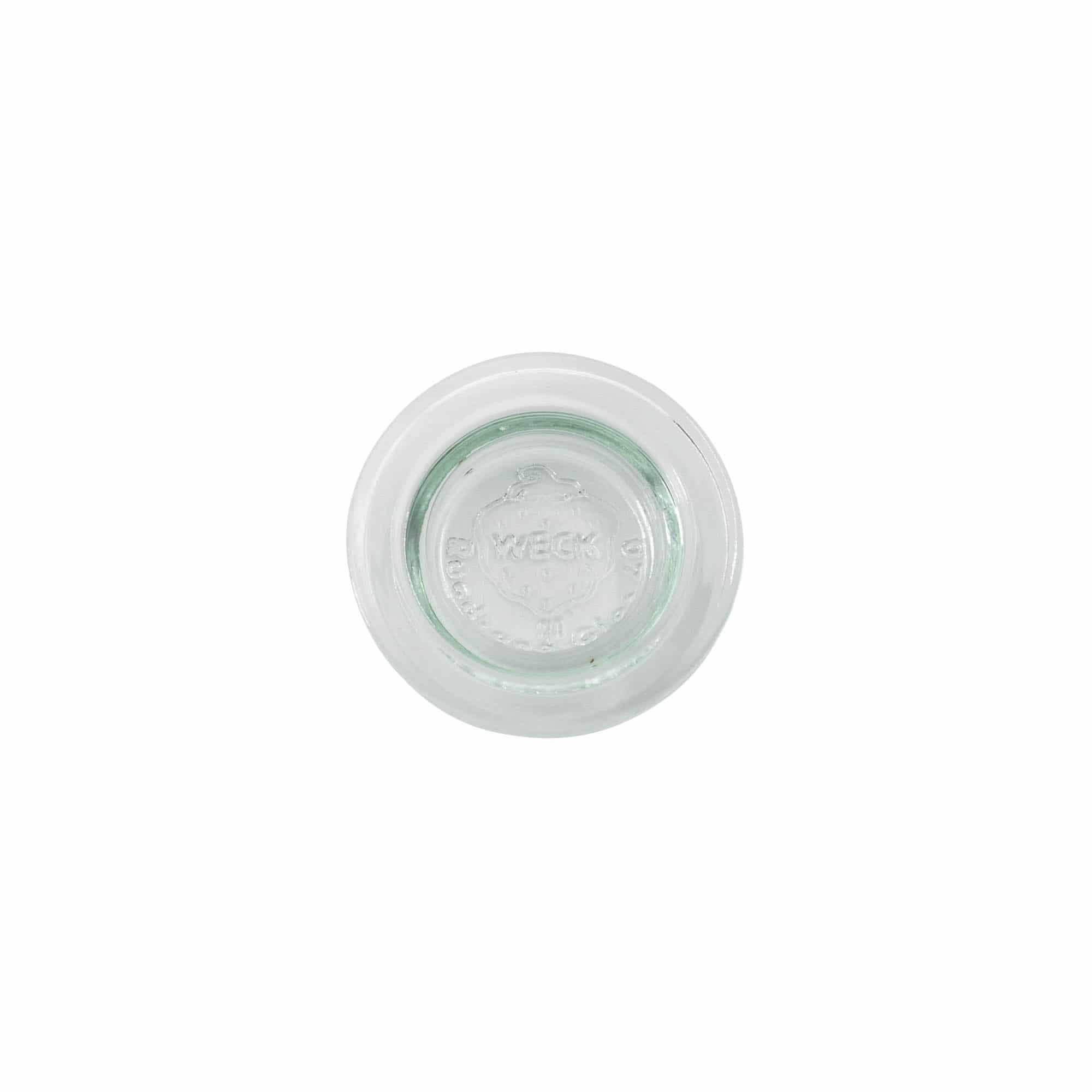 WECK Cam Kapak Yuvarlak Kenar, Ağız için: RR40 WECK Cam Kapak Yuvarlak Kenar, Ağız için: RR40