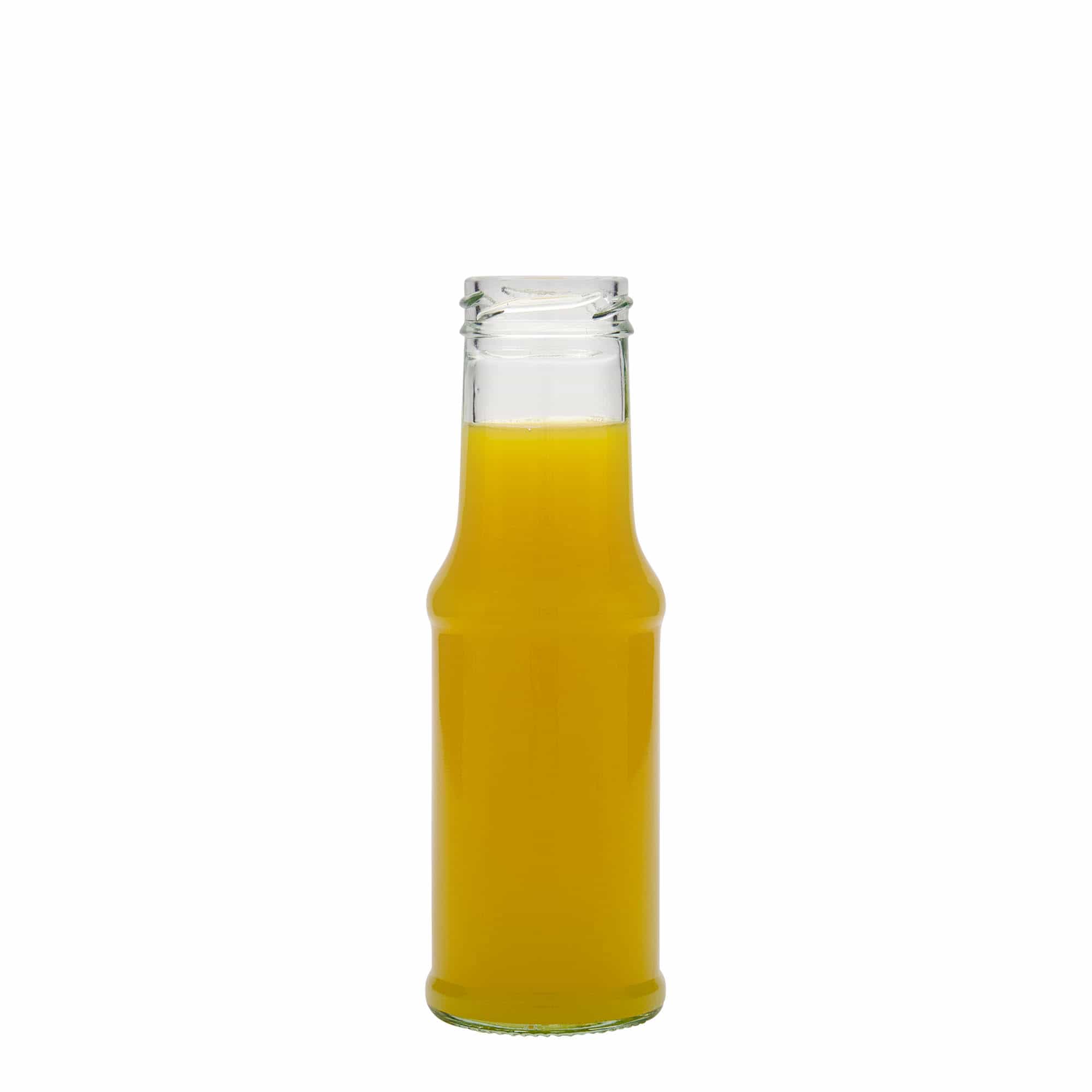 200 ml Sos şişesi, cam, ağız: Twist-Off (TO 43)