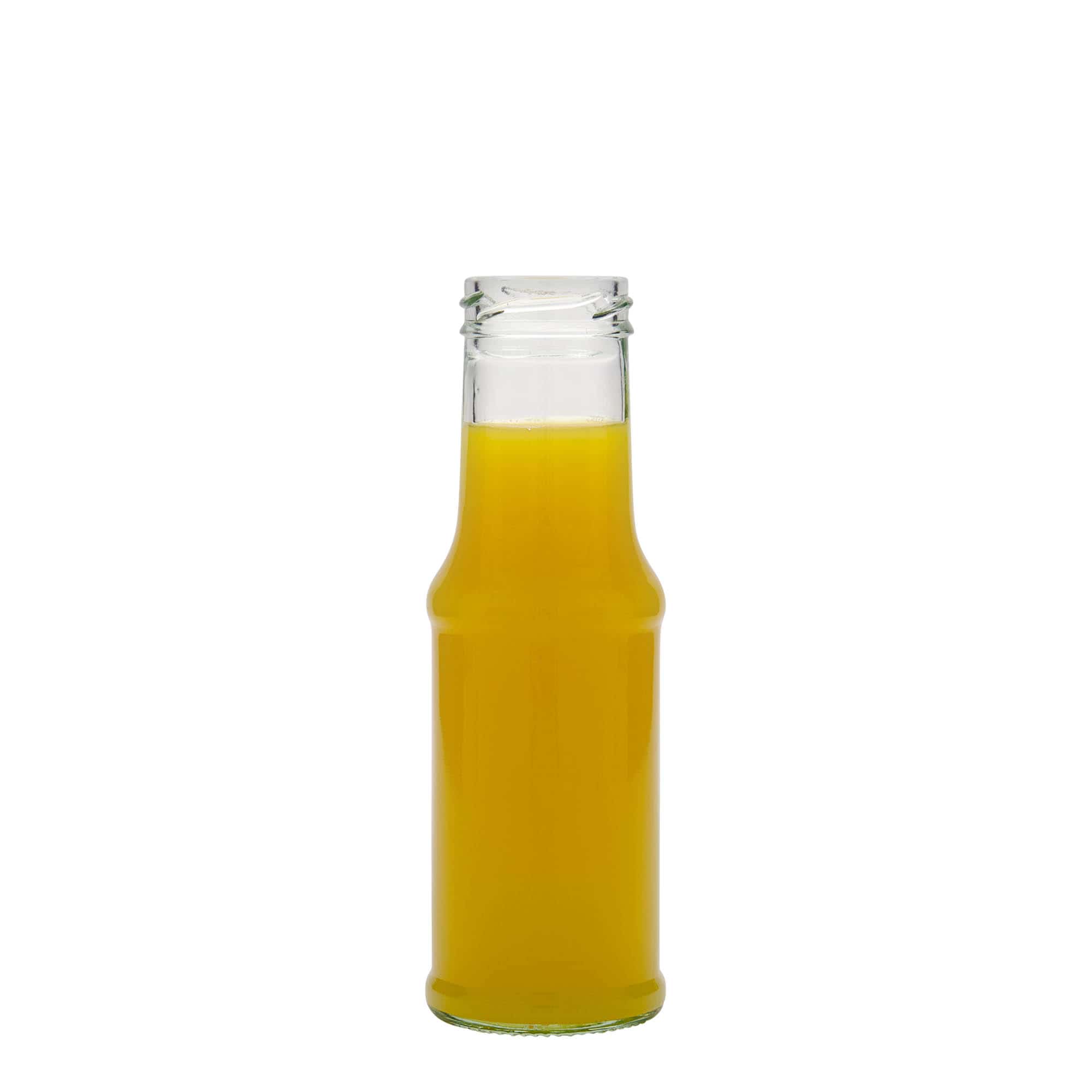 200 ml Sos şişesi, cam, ağız: Twist-Off (TO 43)
