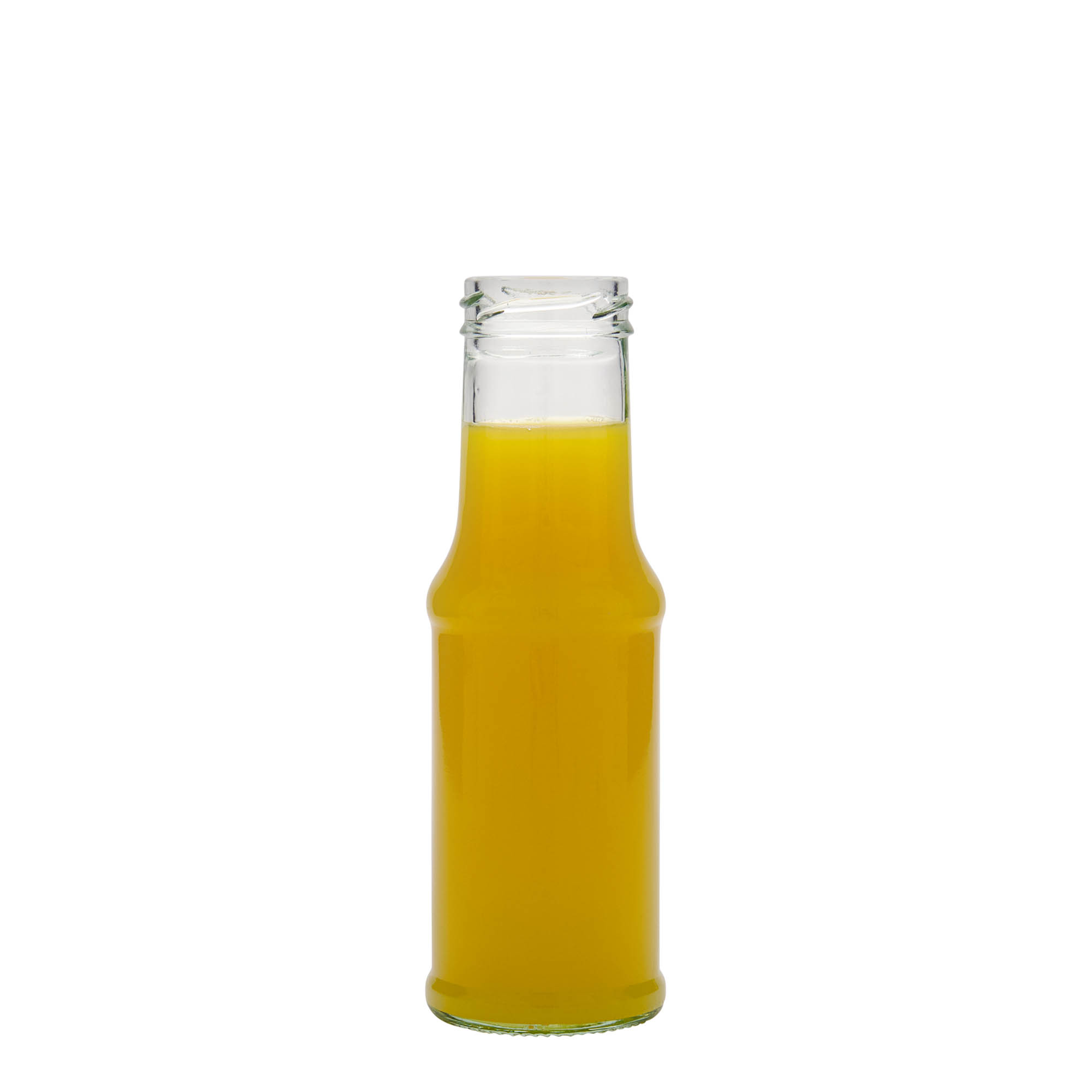 200 ml Sos şişesi, cam, ağız: Twist-Off (TO 43) 200 ml Sos şişesi, cam, ağız: Twist-Off (TO 43)