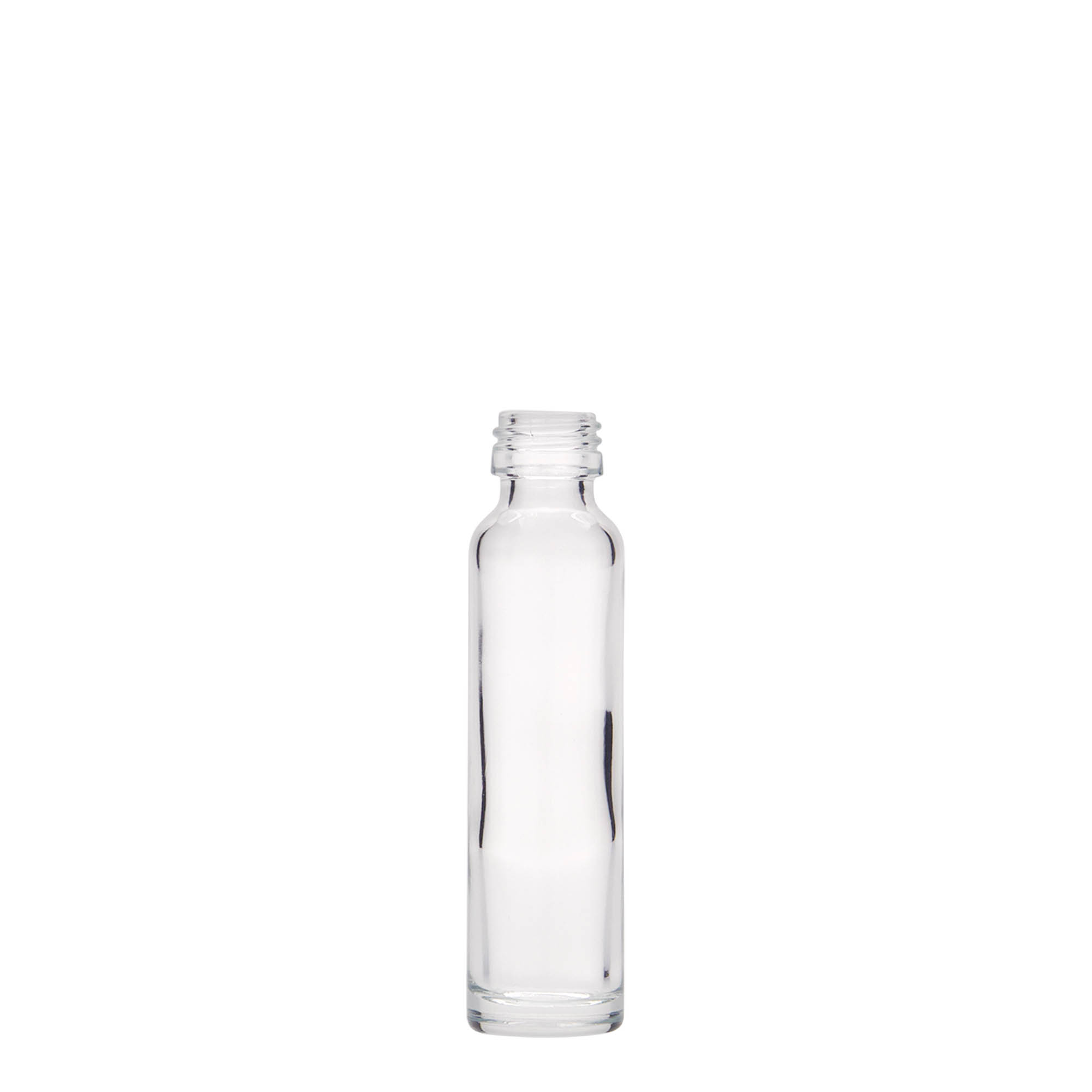 20 ml Krug şişesi, cam, ağız: PP 18 20 ml Krug şişesi, cam, ağız: PP 18