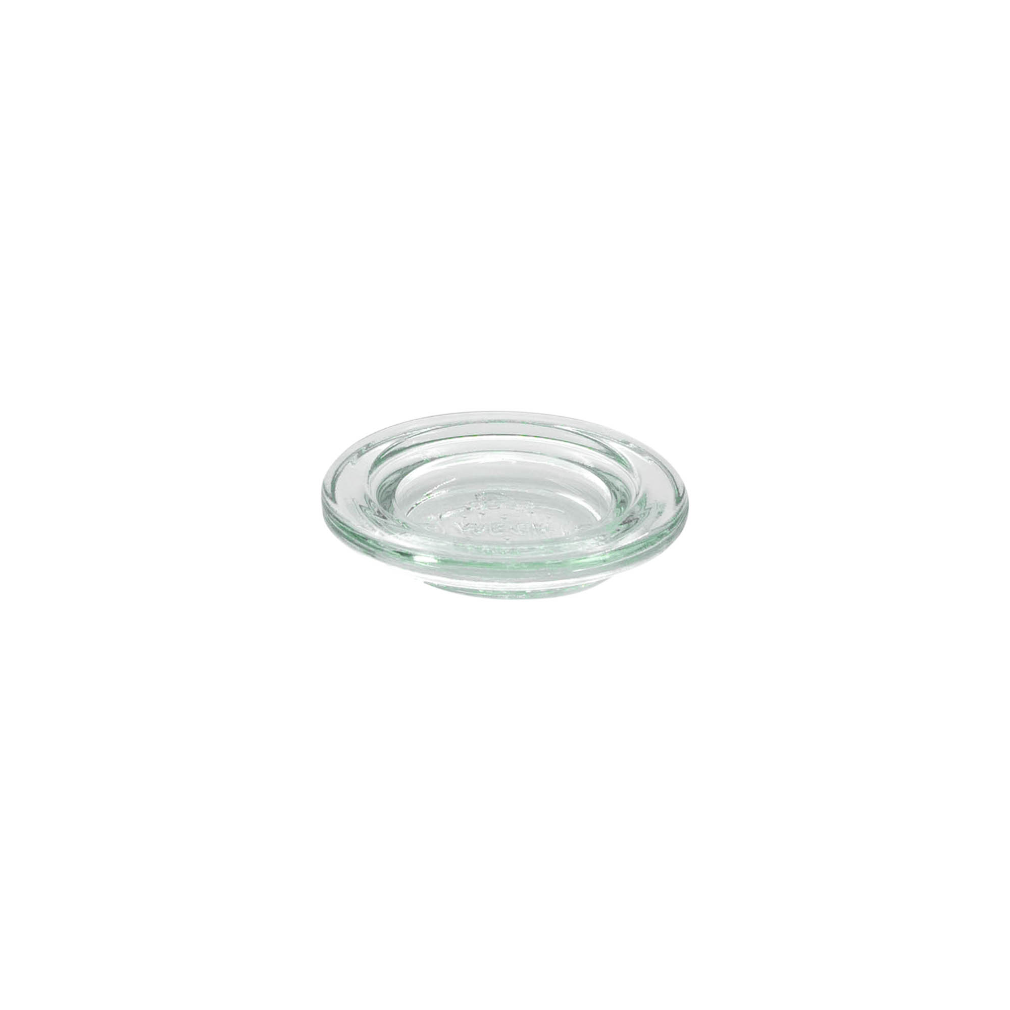 WECK Cam Kapak Yuvarlak Kenar, Ağız için: RR40 WECK Cam Kapak Yuvarlak Kenar, Ağız için: RR40