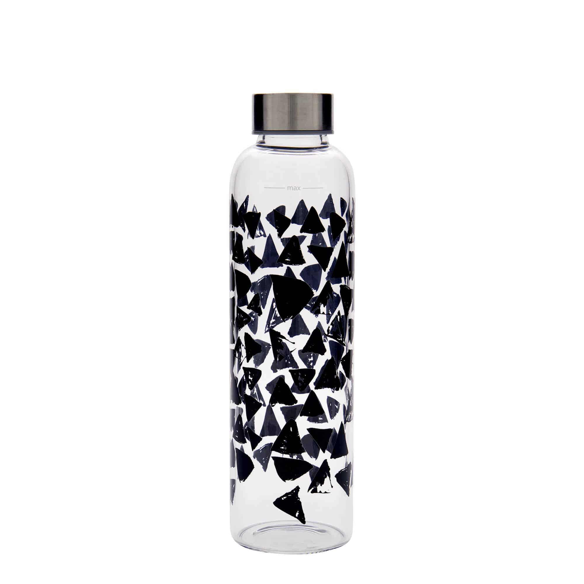 500 ml İçme Şişesi 'Perseus - Siyah Üçgenler', Ağız: Vidalı Kapak 500 ml İçme Şişesi 'Perseus - Siyah Üçgenler', Ağız: Vidalı Kapak