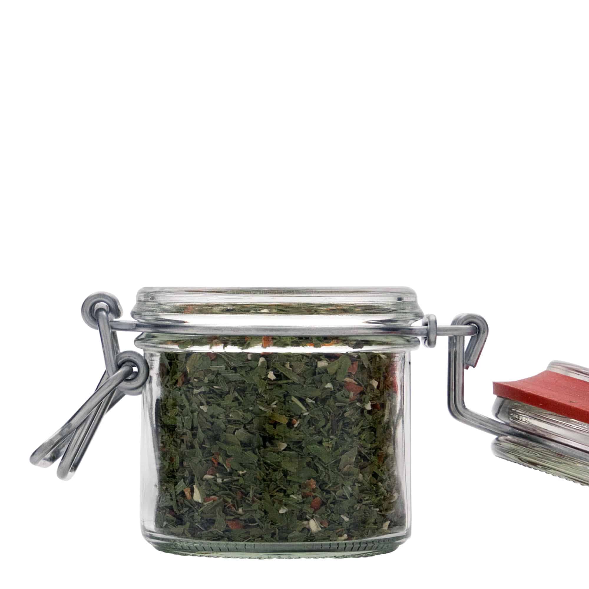 125 ml Tel mandallı cam, ağız: tel mandallı kapak
