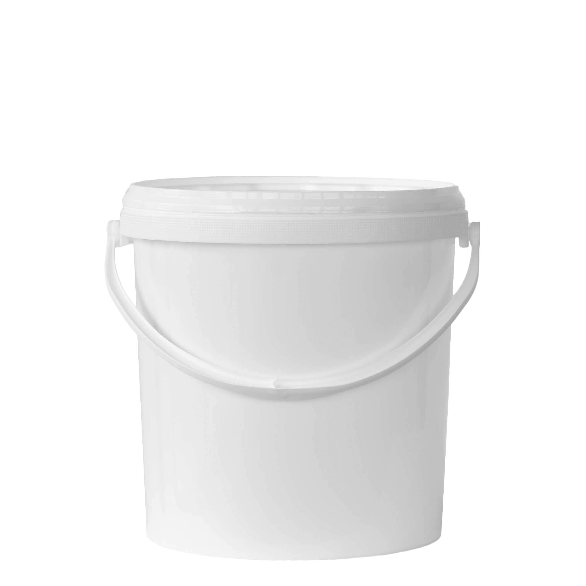10 l kova, PP plastik, beyaz