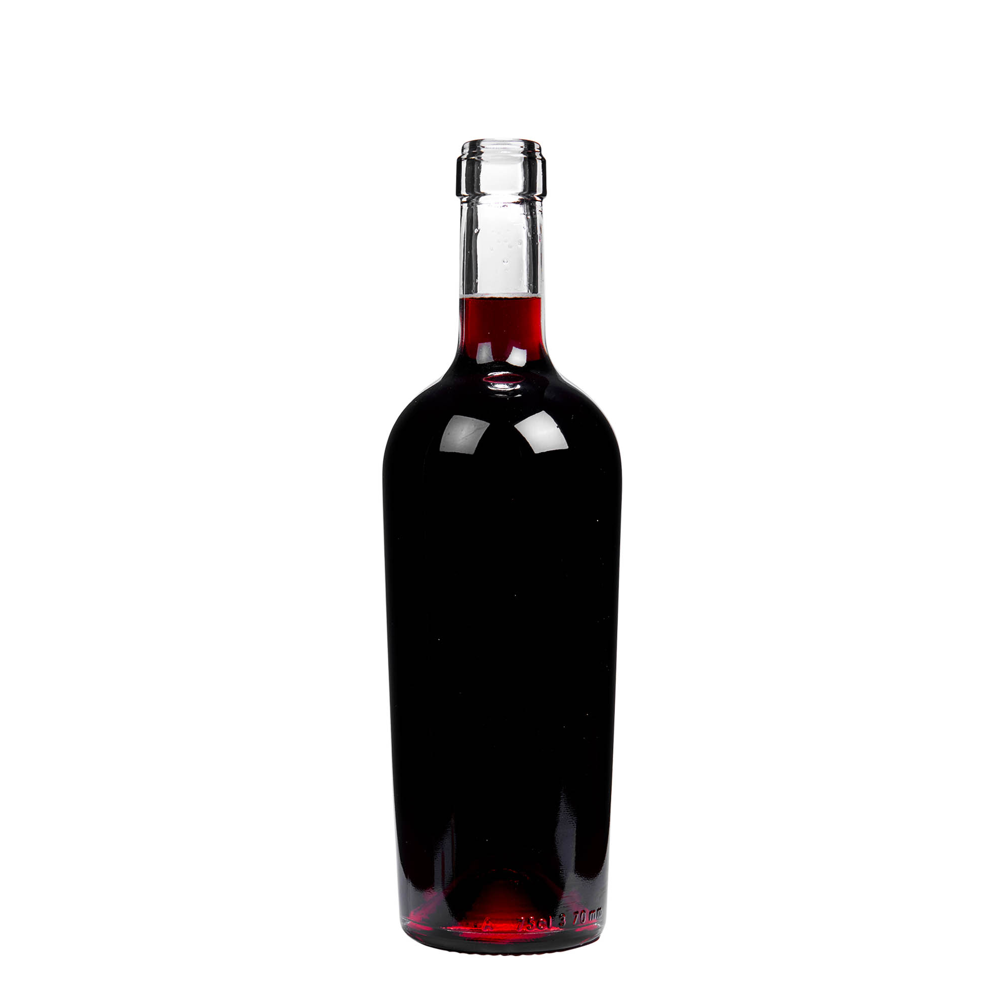 750 ml Şarap Şişesi 'Imperiale', Ağız: Mantar