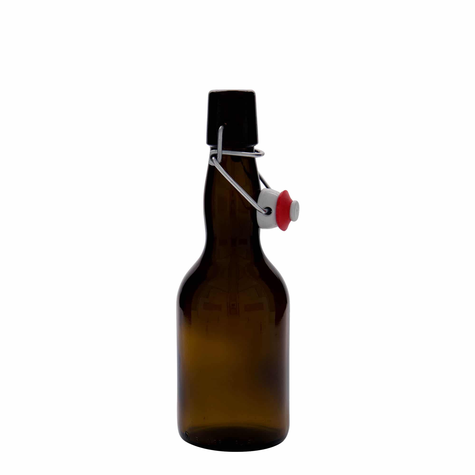 330 ml Bira Şişesi Boyunlu, Cam, Kahverengi, Ağız: Mandallı Kapatma