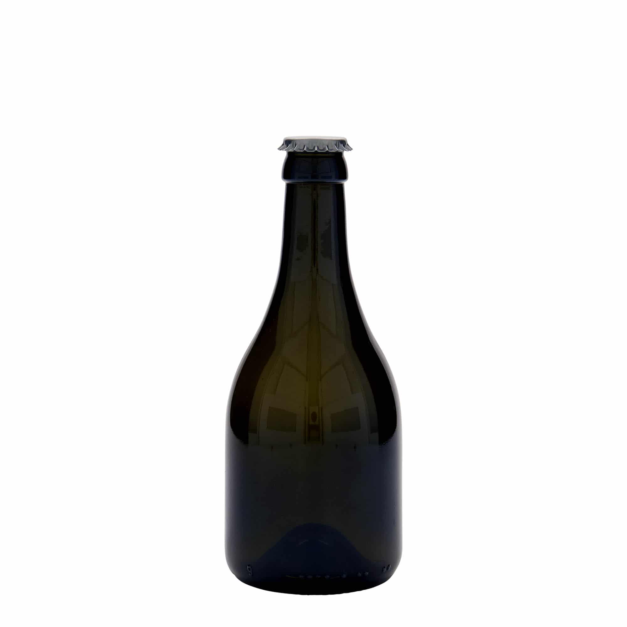 330 ml Bira Şişesi 'Horta', Cam, antik yeşil, Ağız: Kronkorken