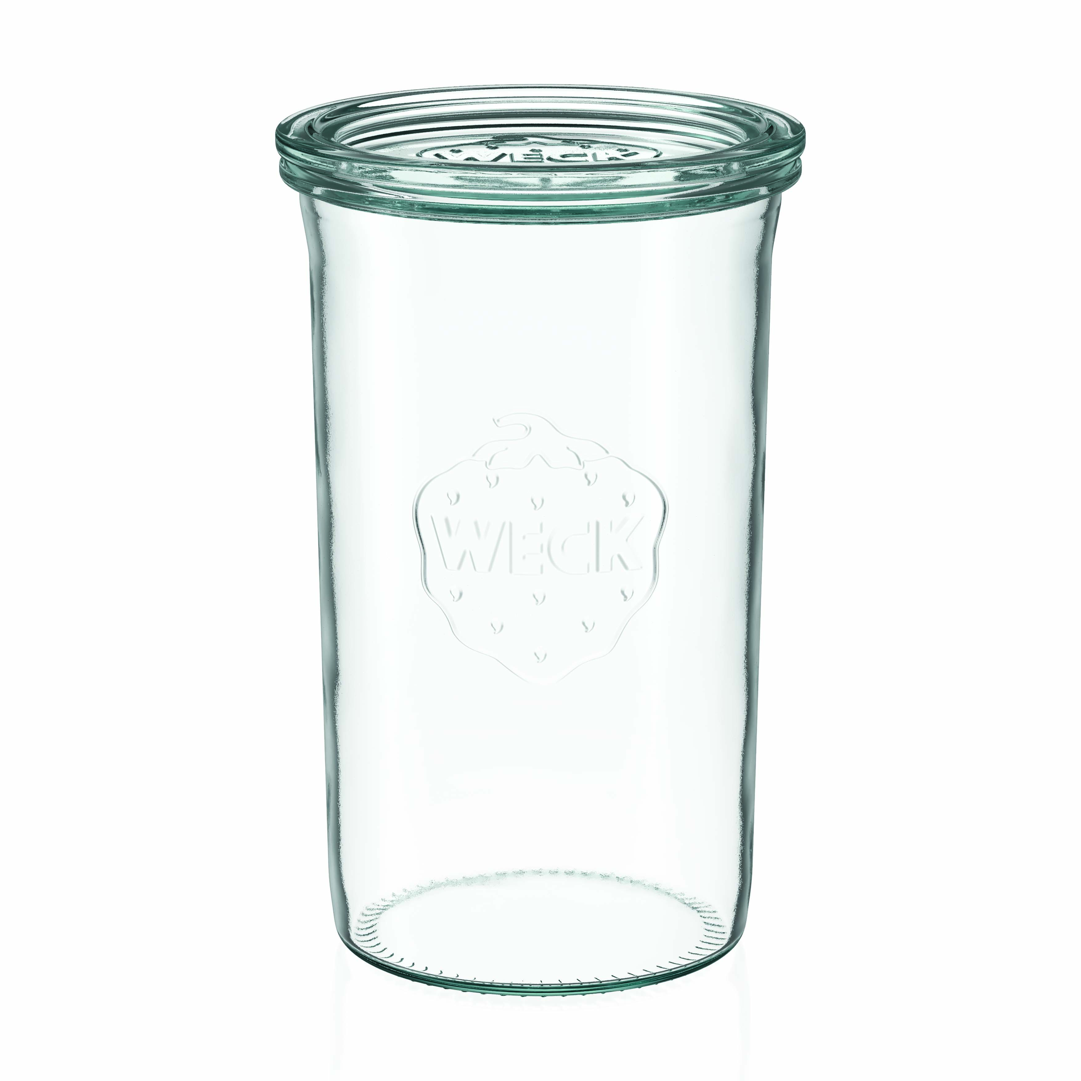 6x 1000 ml WECK kavanoz cam kapaklı RR 100