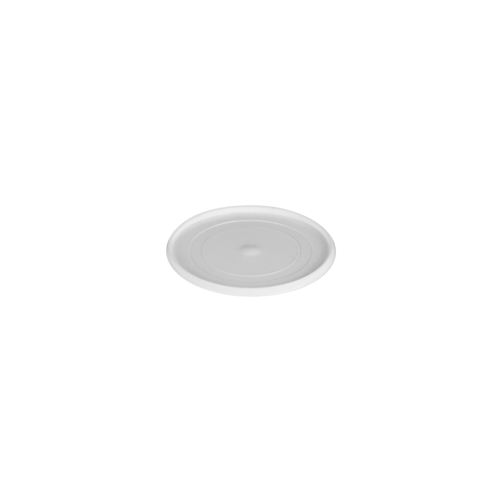 Koruyucu disk 5 ml 'Bianca' için, PP plastik, beyaz