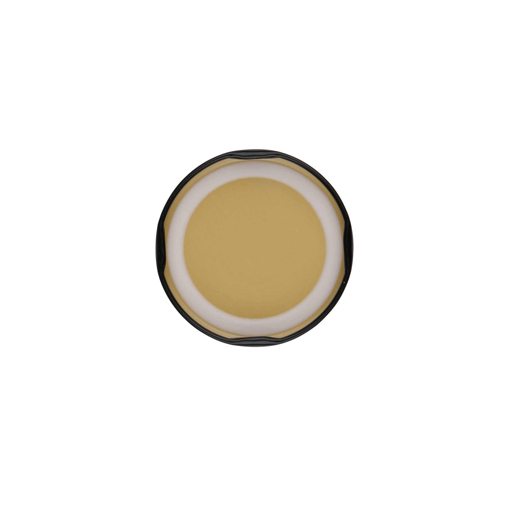 Twist-Off-Kapak, Beyaz Sac, siyah, ağız için: TO 58