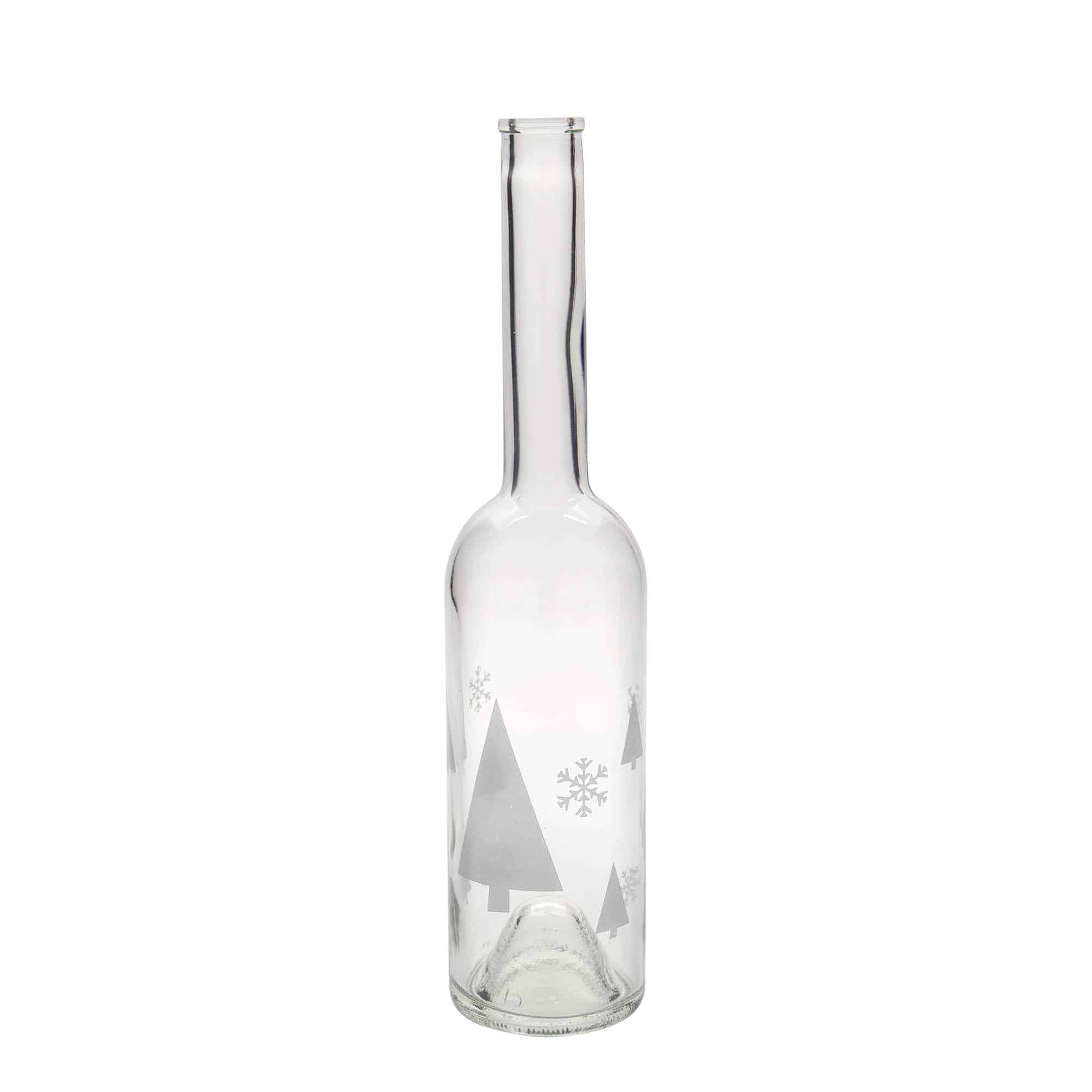 500 ml Cam Şişe 'Opera', Motif: Kar Taneleri, Ağız: Mantar 500 ml Cam Şişe 'Opera', Motif: Kar Taneleri, Ağız: Mantar