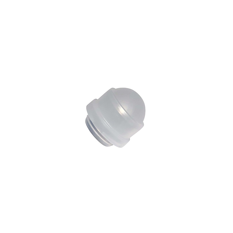 50 ml roll-on şişe için kapak, LDPE plastik, doğal renk