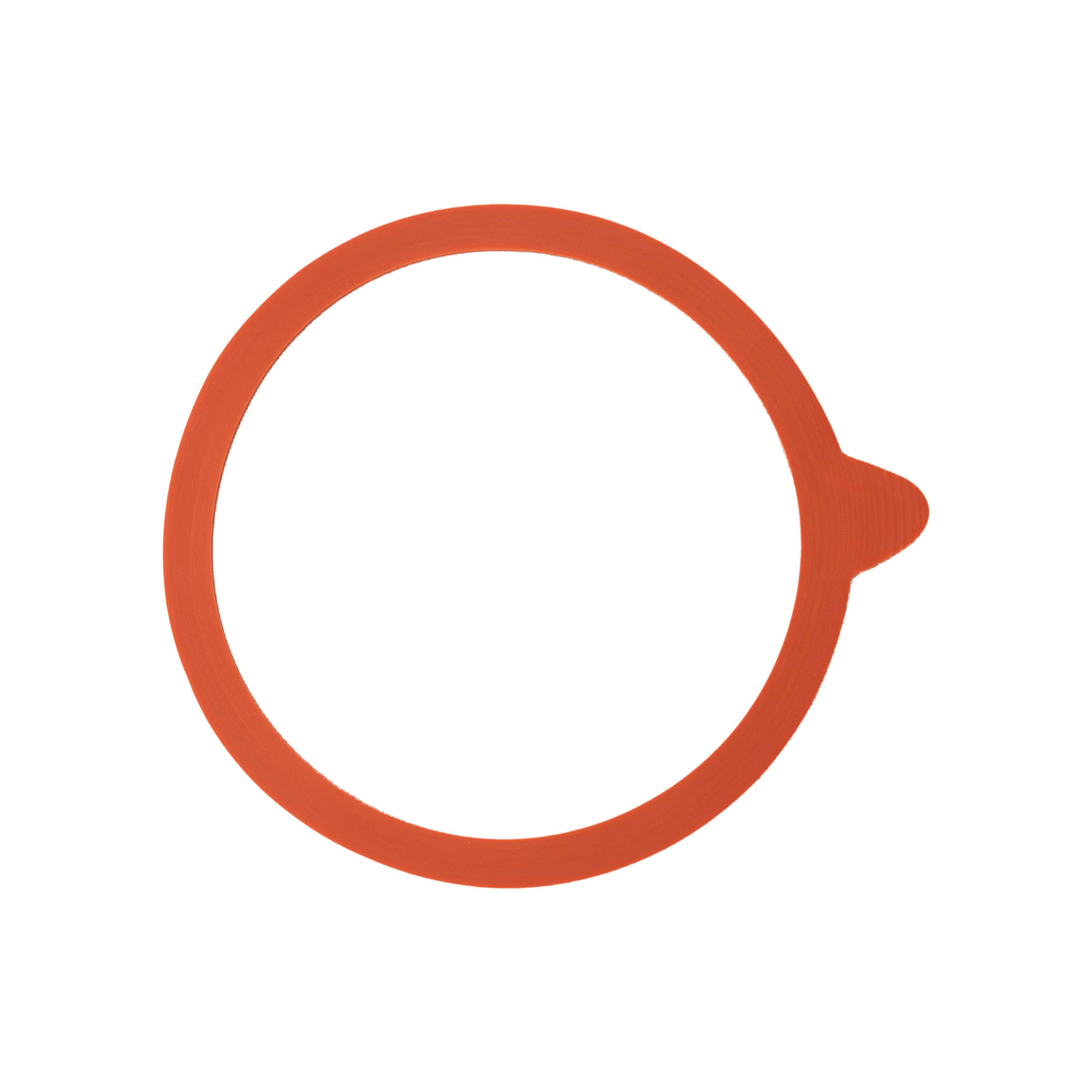 WECK Konserve Halkası RR100 #, kırmızı, Ağız: Yuvarlak Kenar