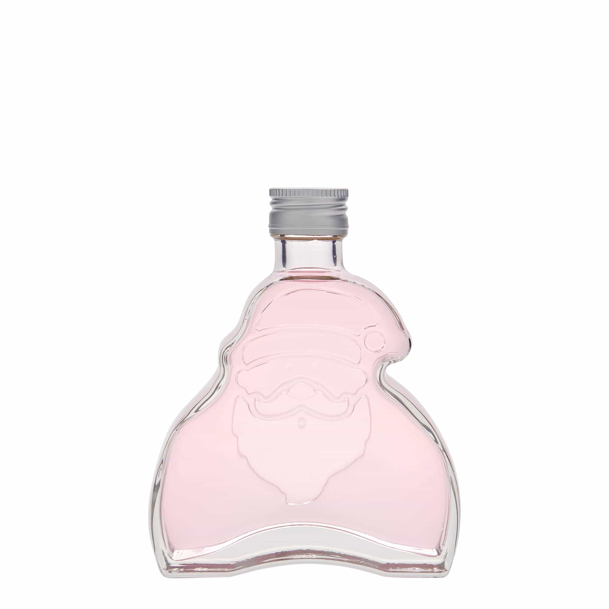200 ml cam şişe 'Santa Claus', ağız: PP 28