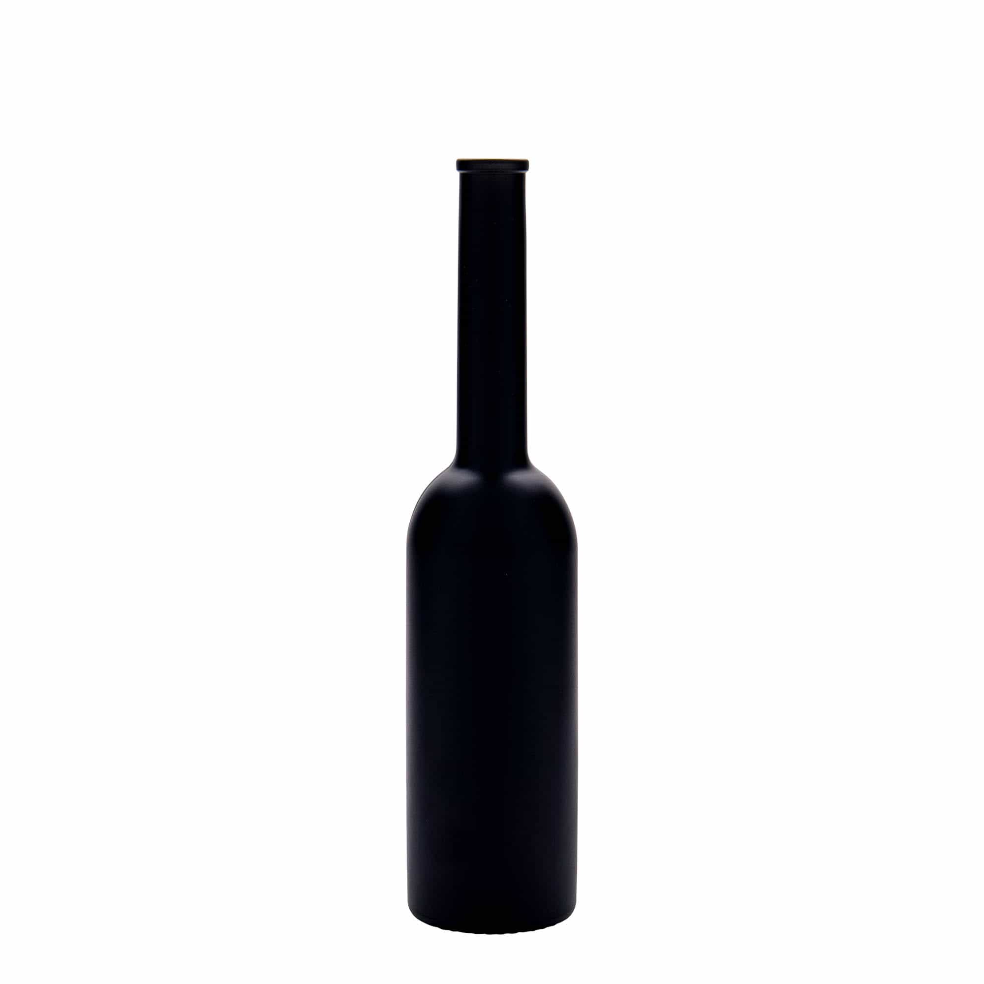 200 ml cam şişe 'Opera', siyah, ağız: mantar 200 ml cam şişe 'Opera', siyah, ağız: mantar
