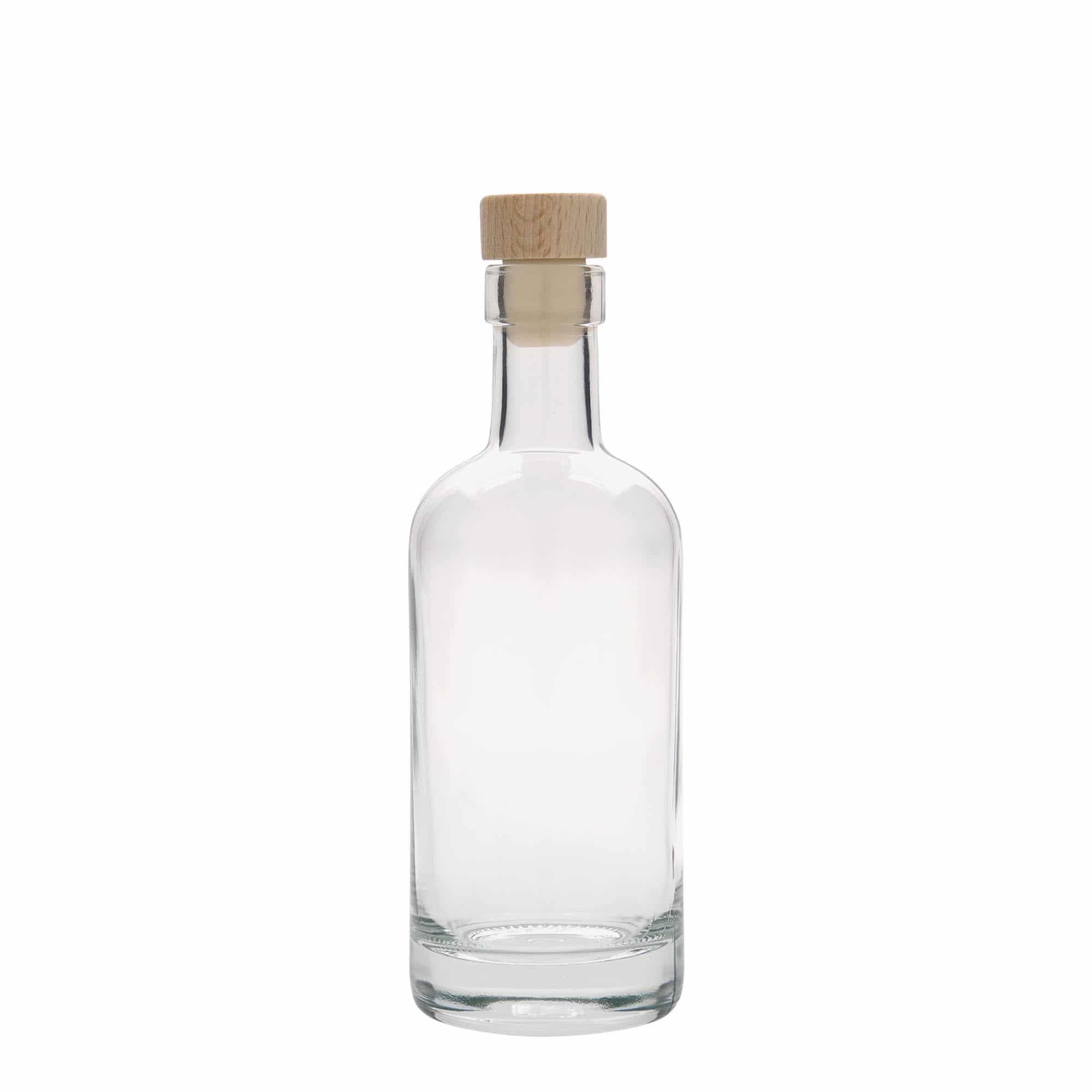 250 ml Cam şişe 'Linea Uno', Ağız: Mantar