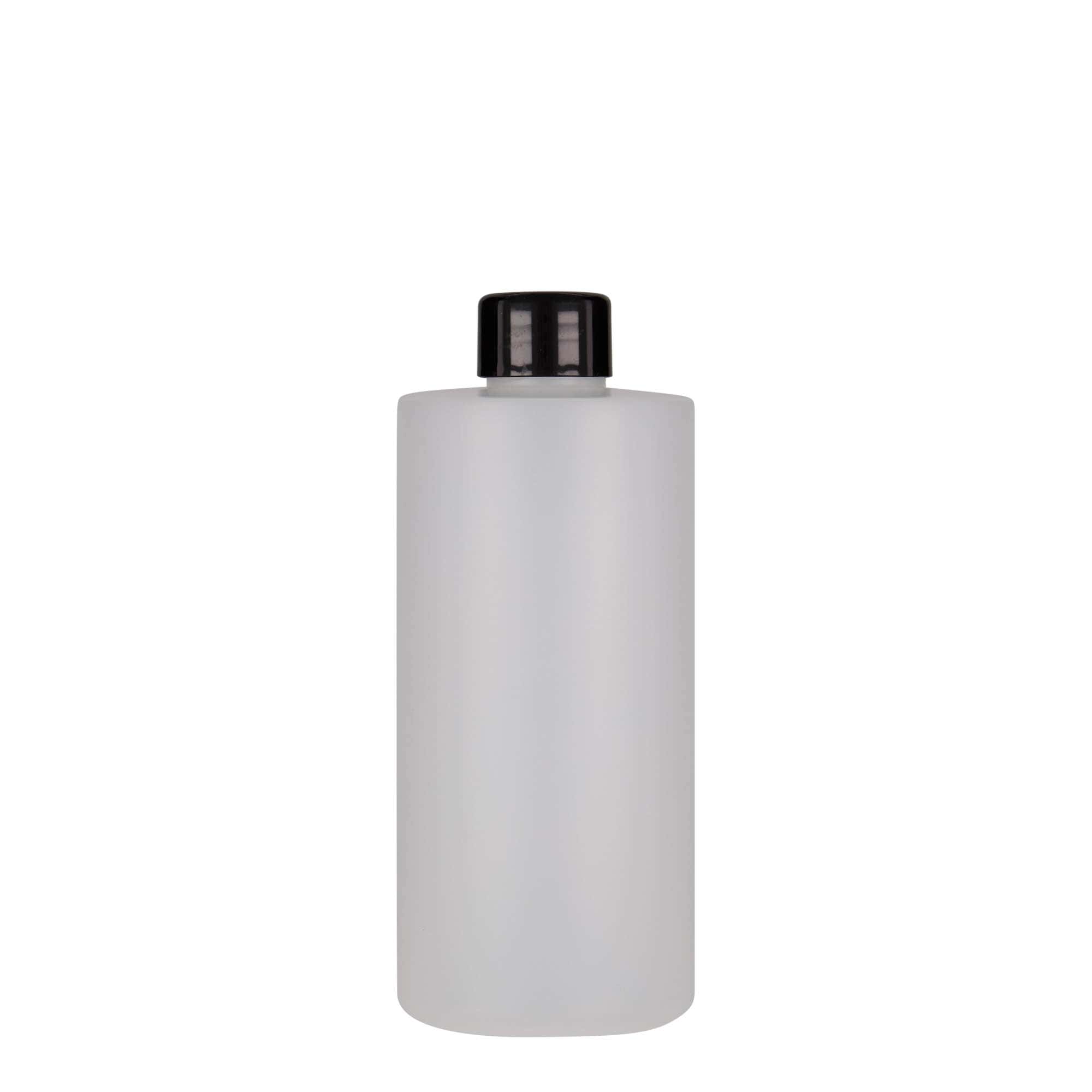 300 ml plastik şişe 'Pipe', HDPE, beyaz, ağız: 24/410