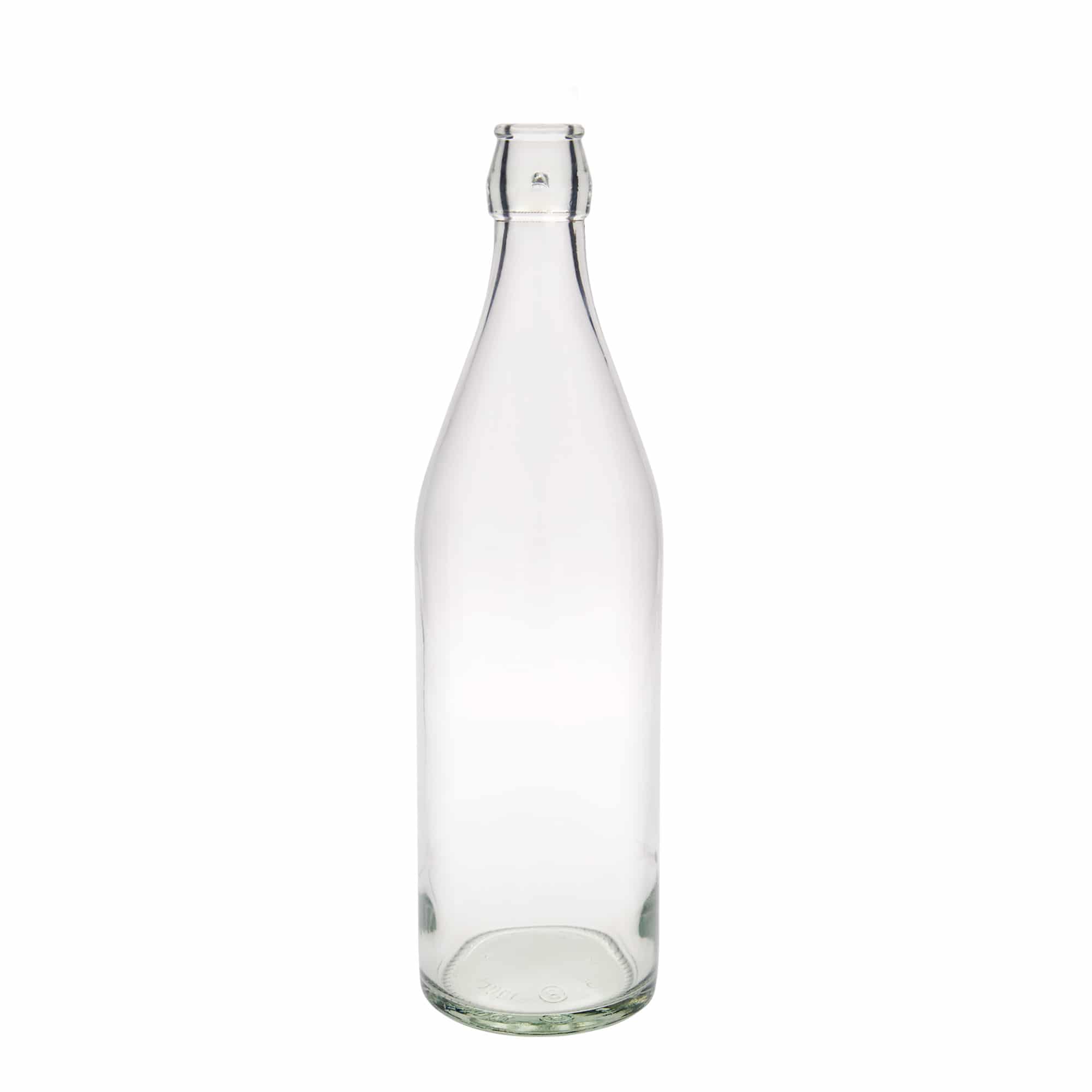1.000 ml cam şişe 'Giara', ağız: kelepçeli kapak 1.000 ml cam şişe 'Giara', ağız: kelepçeli kapak