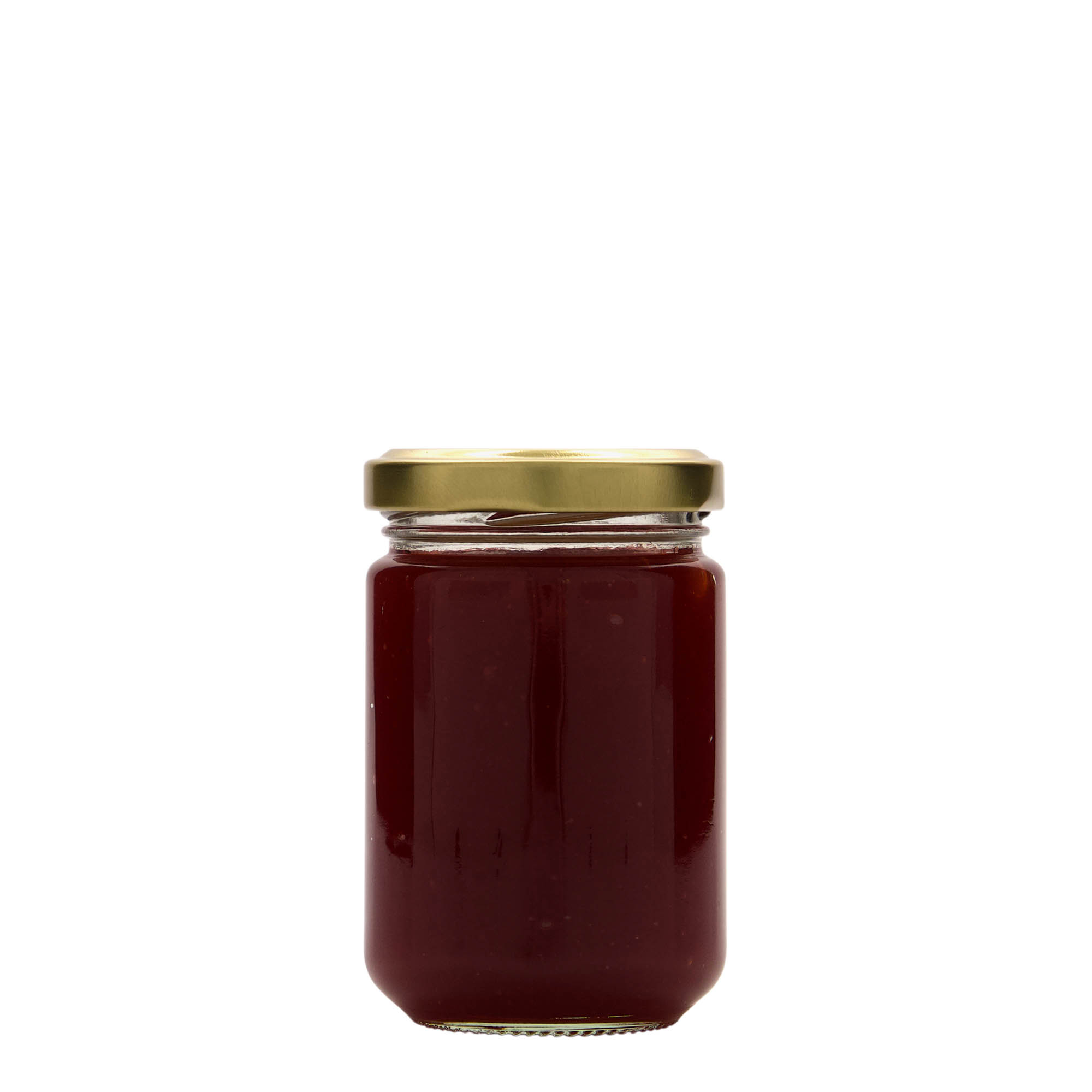 156 ml yüksek yuvarlak cam, ağız: Twist-Off (TO 53)