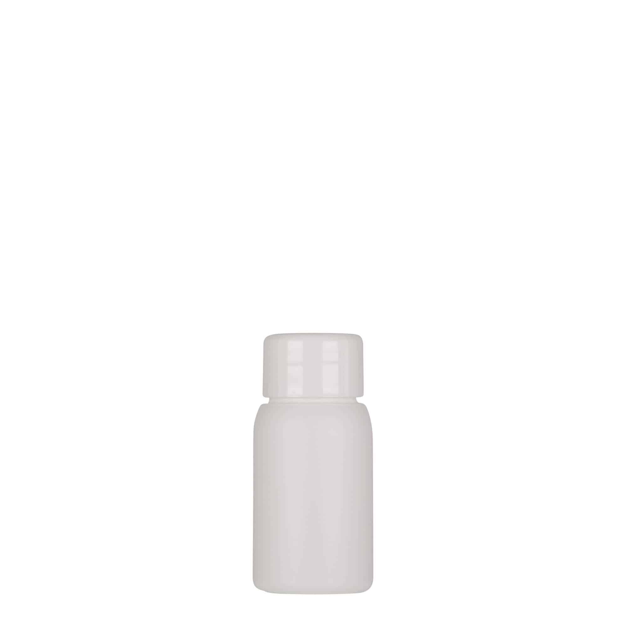 30 ml plastik şişe 'Tuffy', HDPE, beyaz, ağız: 24/410