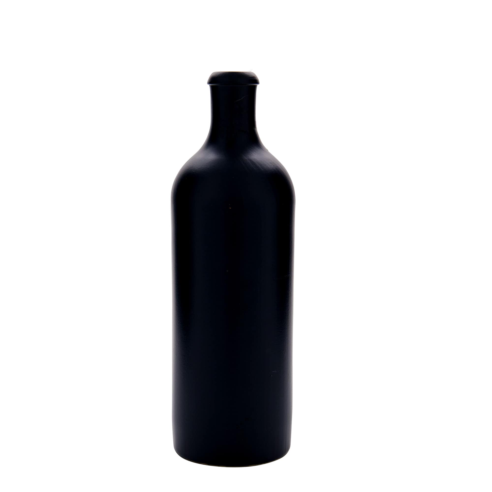 750 ml toprak testi, taş seramik, siyah, ağız: mandallı kapak 750 ml toprak testi, taş seramik, siyah, ağız: mandallı kapak