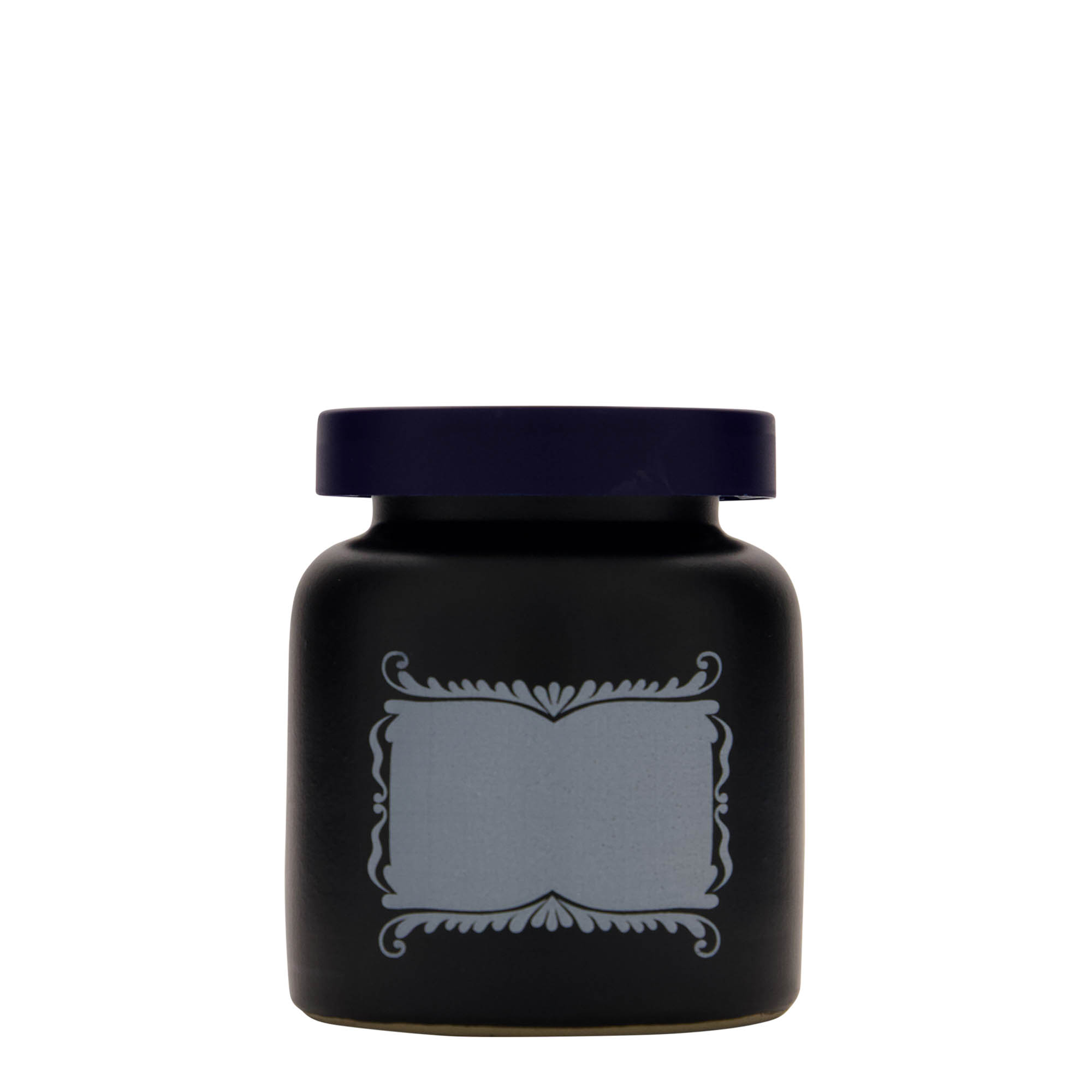 270 ml taş toprak kabı, motif: etiket alanı, seramik, siyah, ağız: kapaklı 270 ml taş toprak kabı, motif: etiket alanı, seramik, siyah, ağız: kapaklı