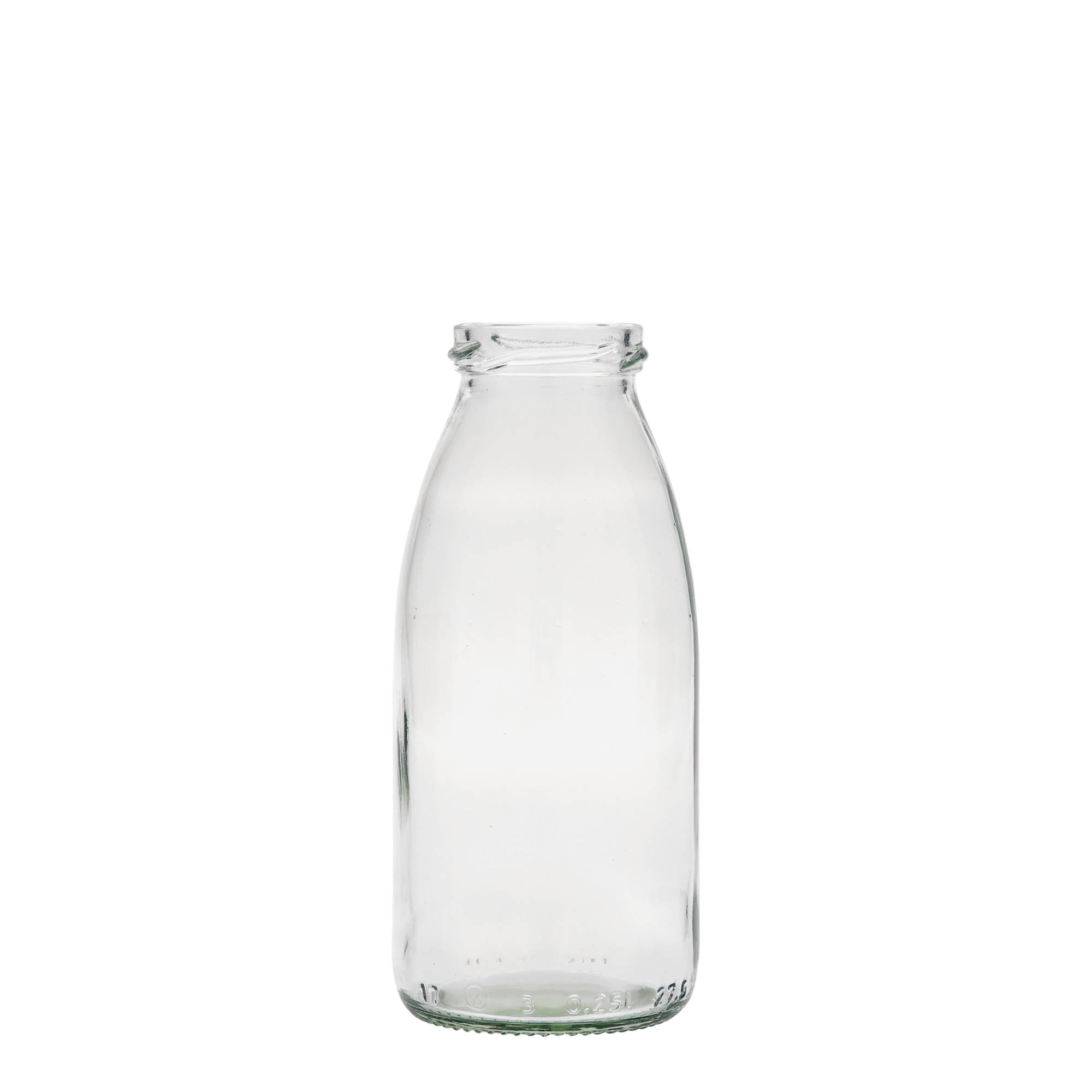 250 ml Cam Şişe Vroni, Ağız: Twist-Off (TO 43)