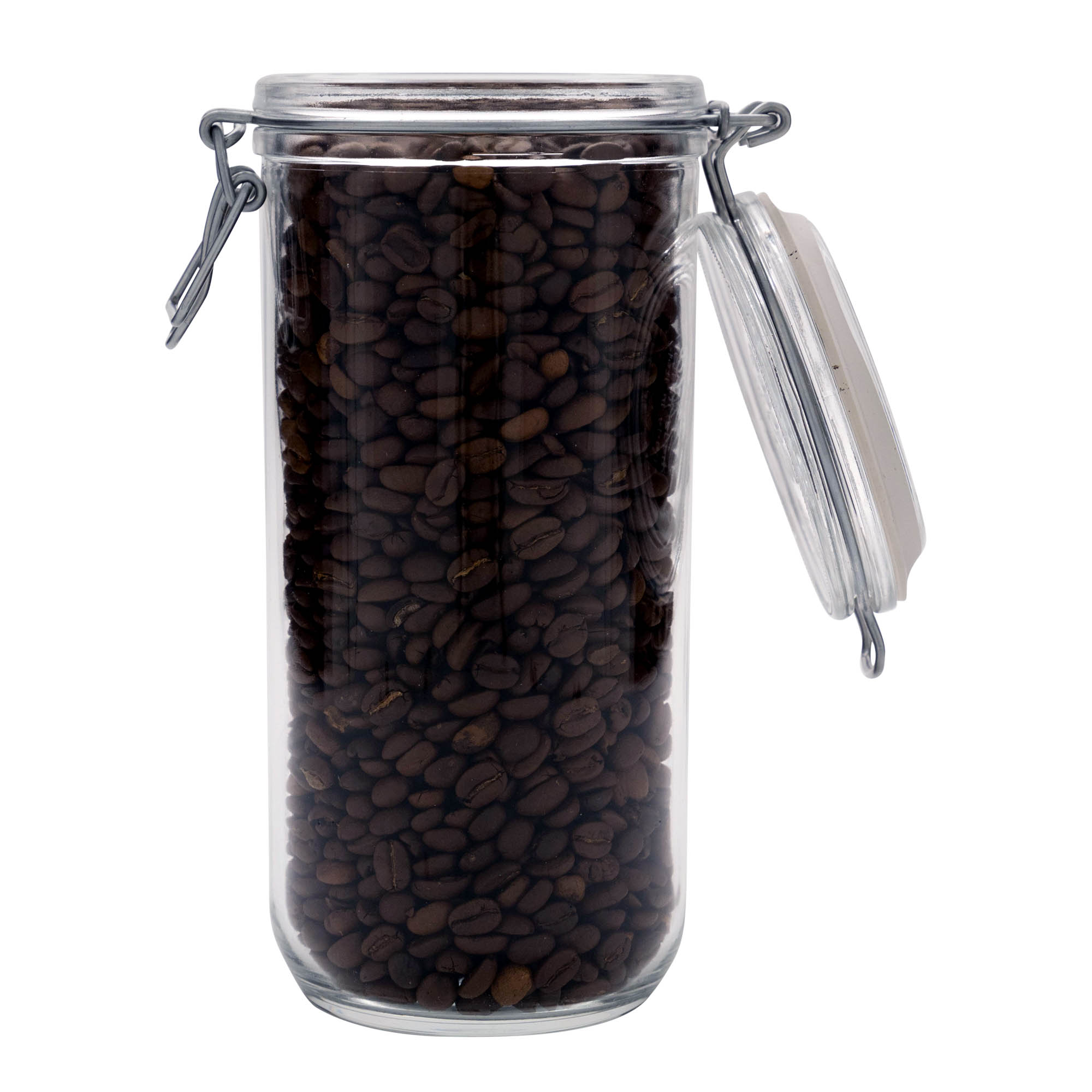 1.000 ml Tel mandallı kavanoz 'Fido', Ağız: Tel mandallı kapak