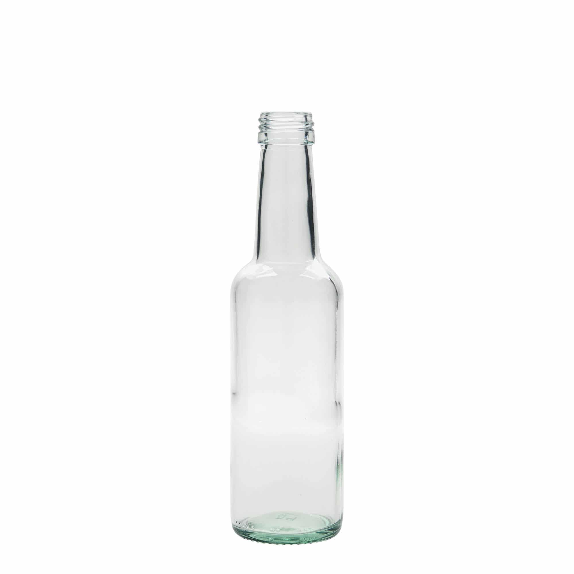 250 ml Düz Boyunlu Cam Şişe, Ağız: PP 28 250 ml Düz Boyunlu Cam Şişe, Ağız: PP 28