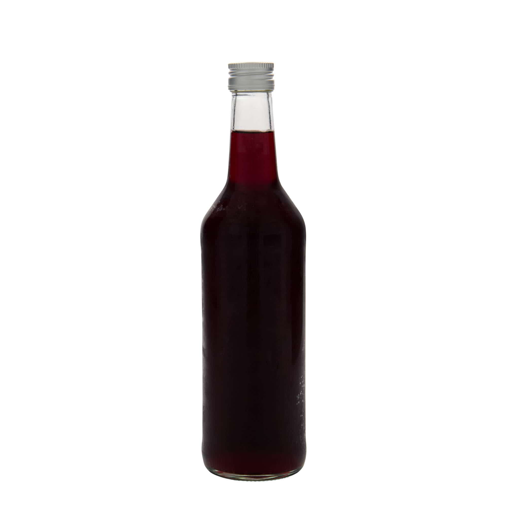 500 ml Düz Boyunlu Cam Şişe, Ağız: PP 28