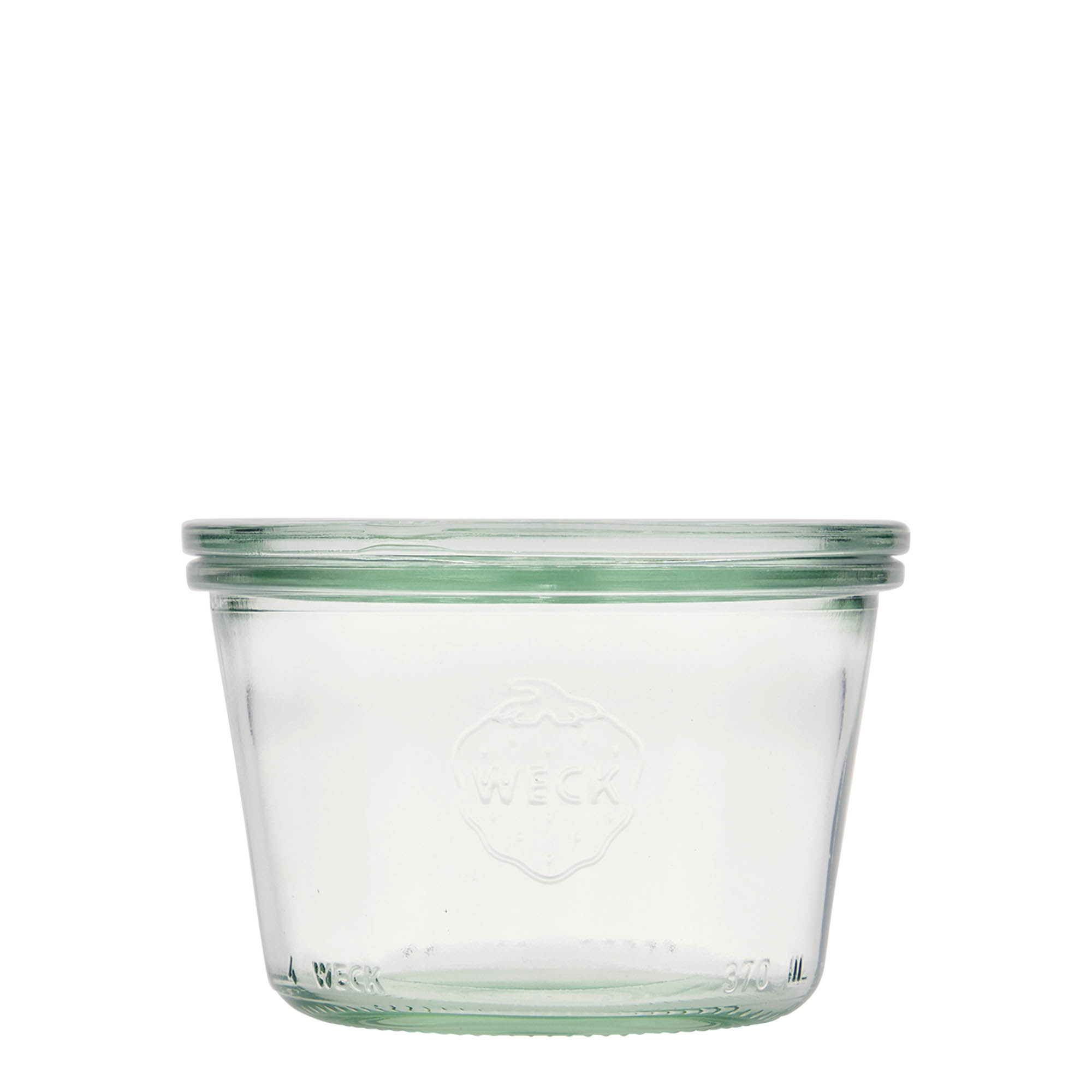 370 ml WECK Dökme Kavanoz, Ağız: Yuvarlak Kenar 370 ml WECK Dökme Kavanoz, Ağız: Yuvarlak Kenar