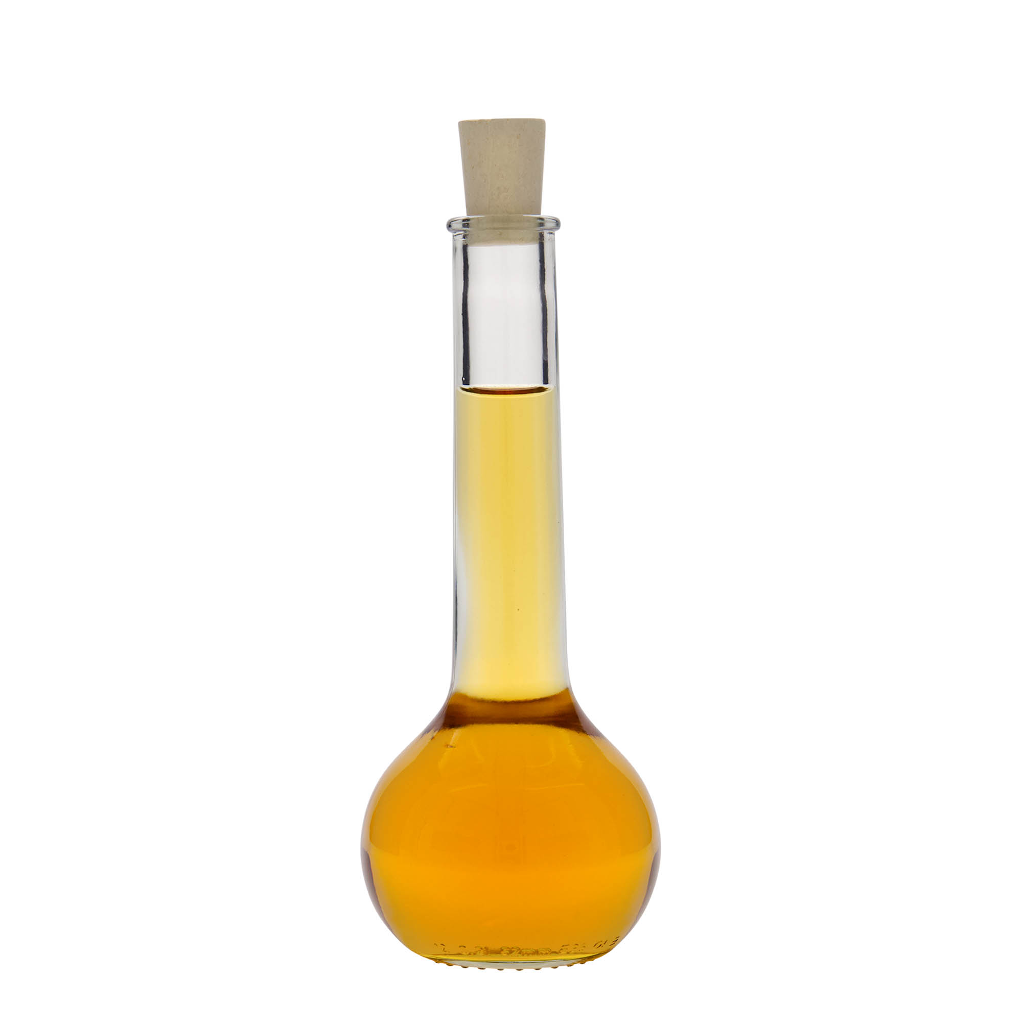 200 ml cam şişe 'Tulipano', ağız: mantar