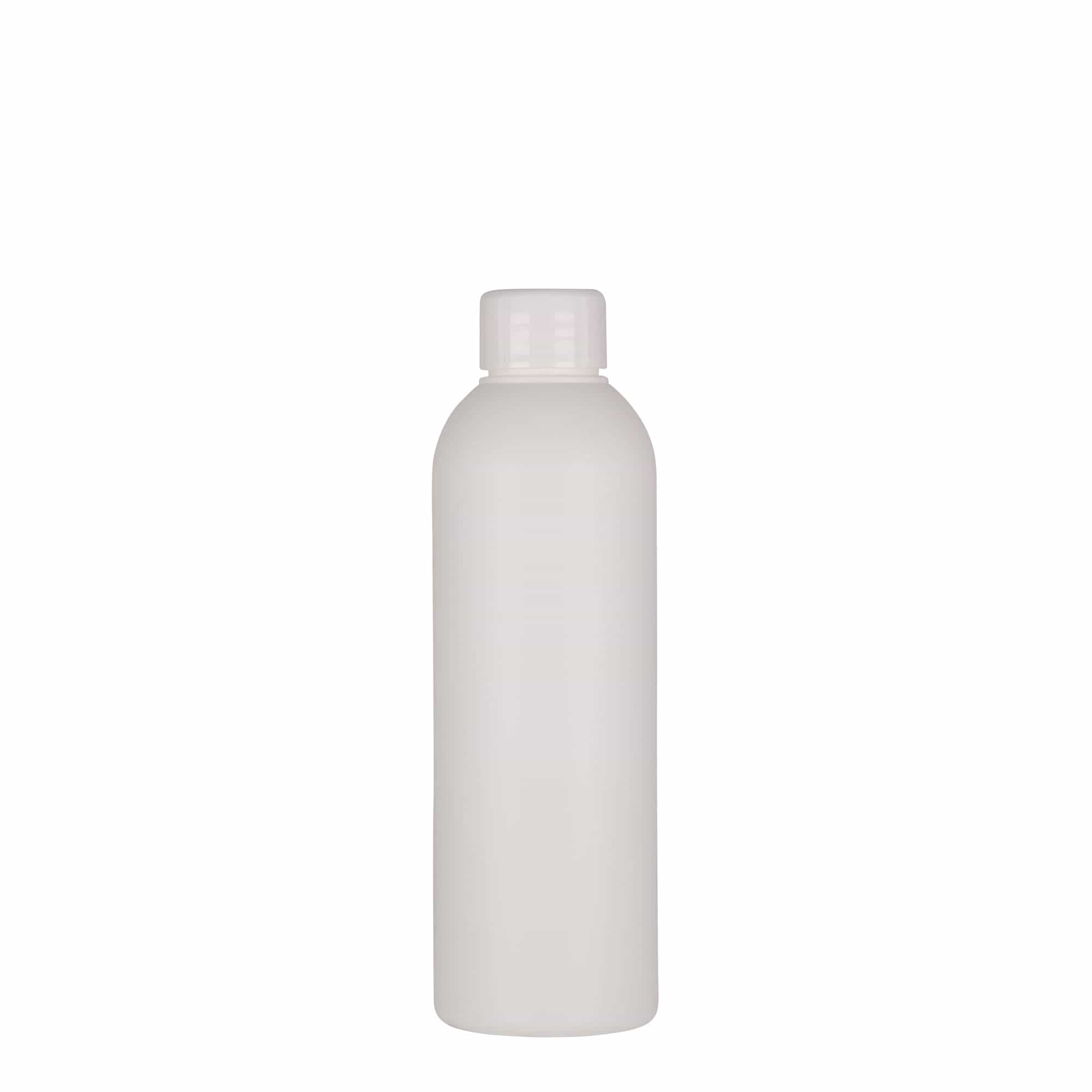 200 ml plastik şişe 'Tuffy', HDPE, beyaz, ağız: 24/410